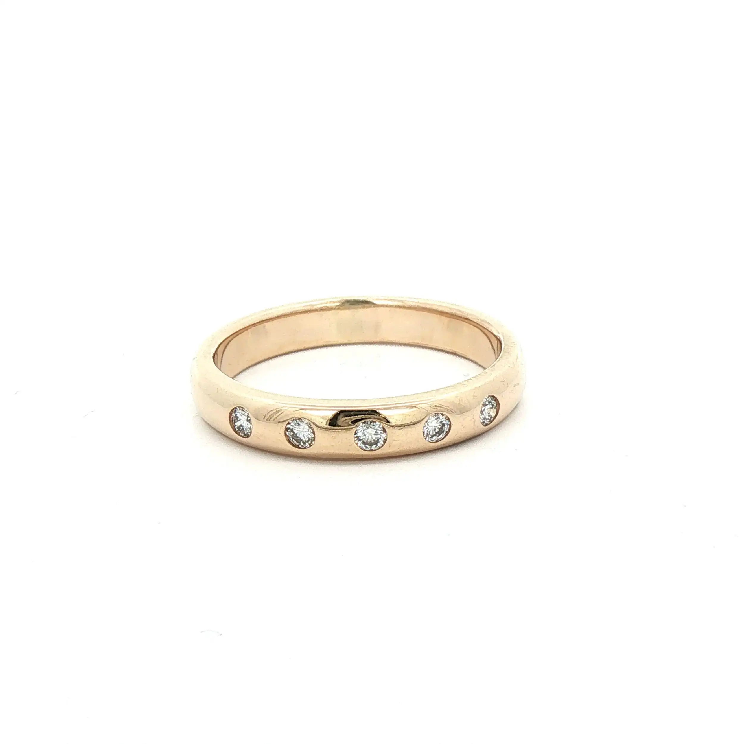 Ring Gelbgold mit Brillanten