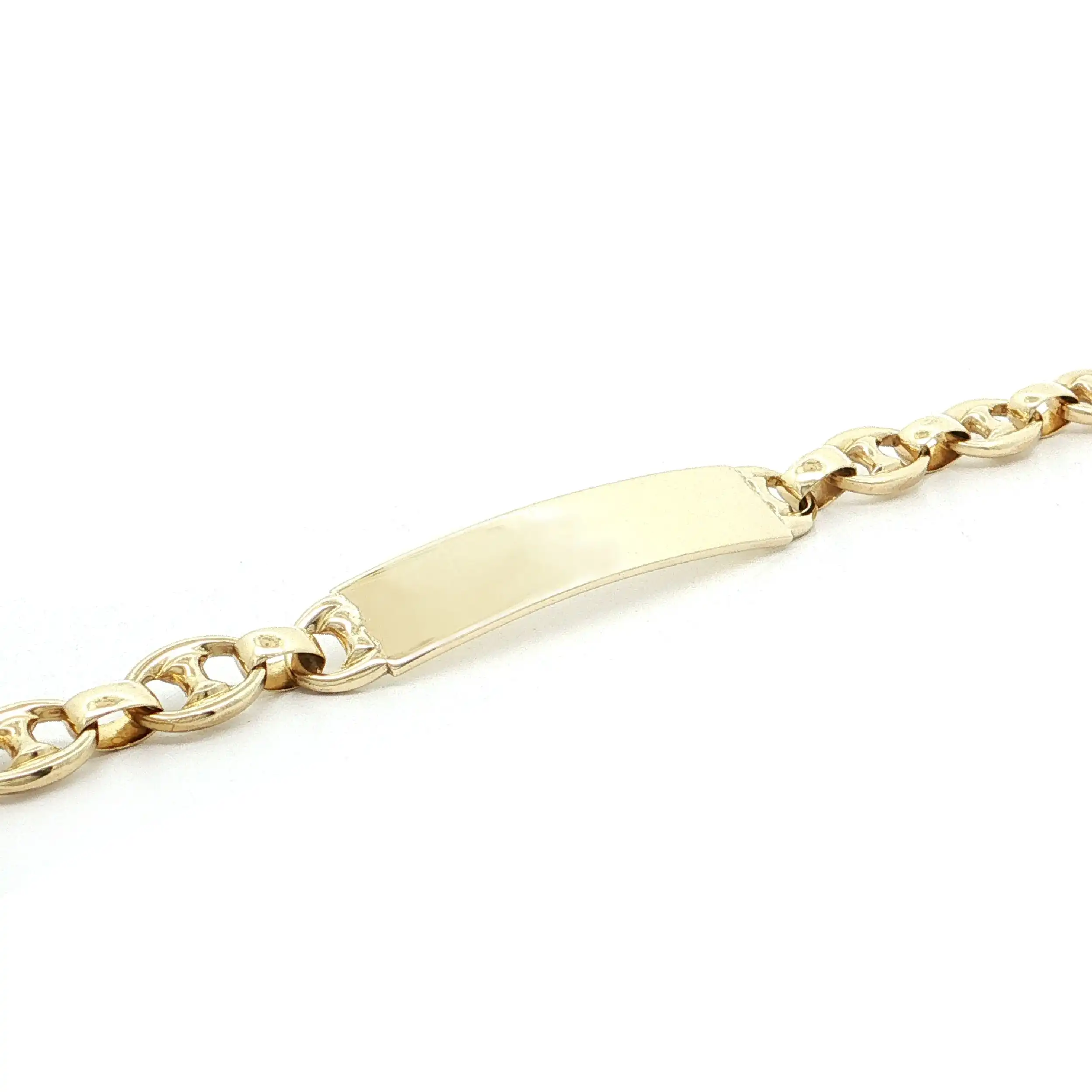 Identarmband Gelbgold