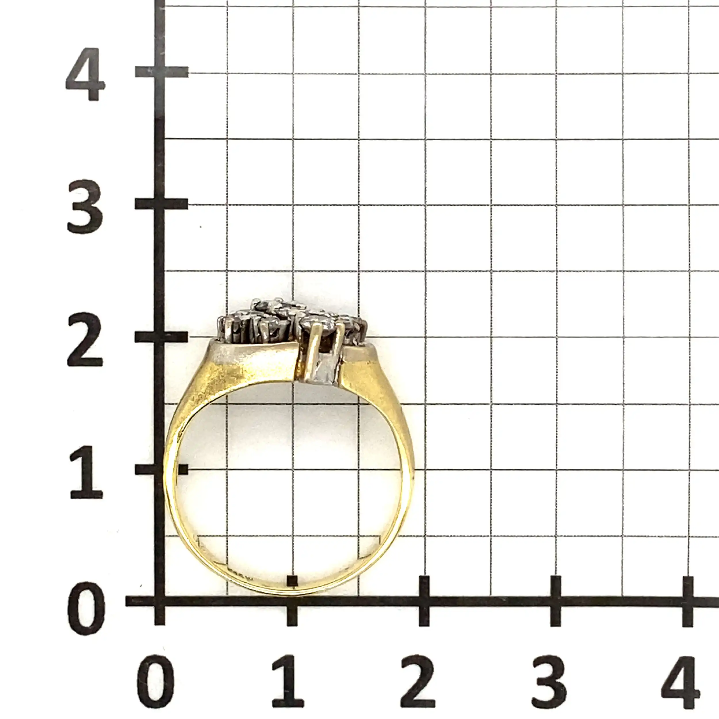 Ring Bicolor mit Brillanten Ring Bicolor mit Brillanten