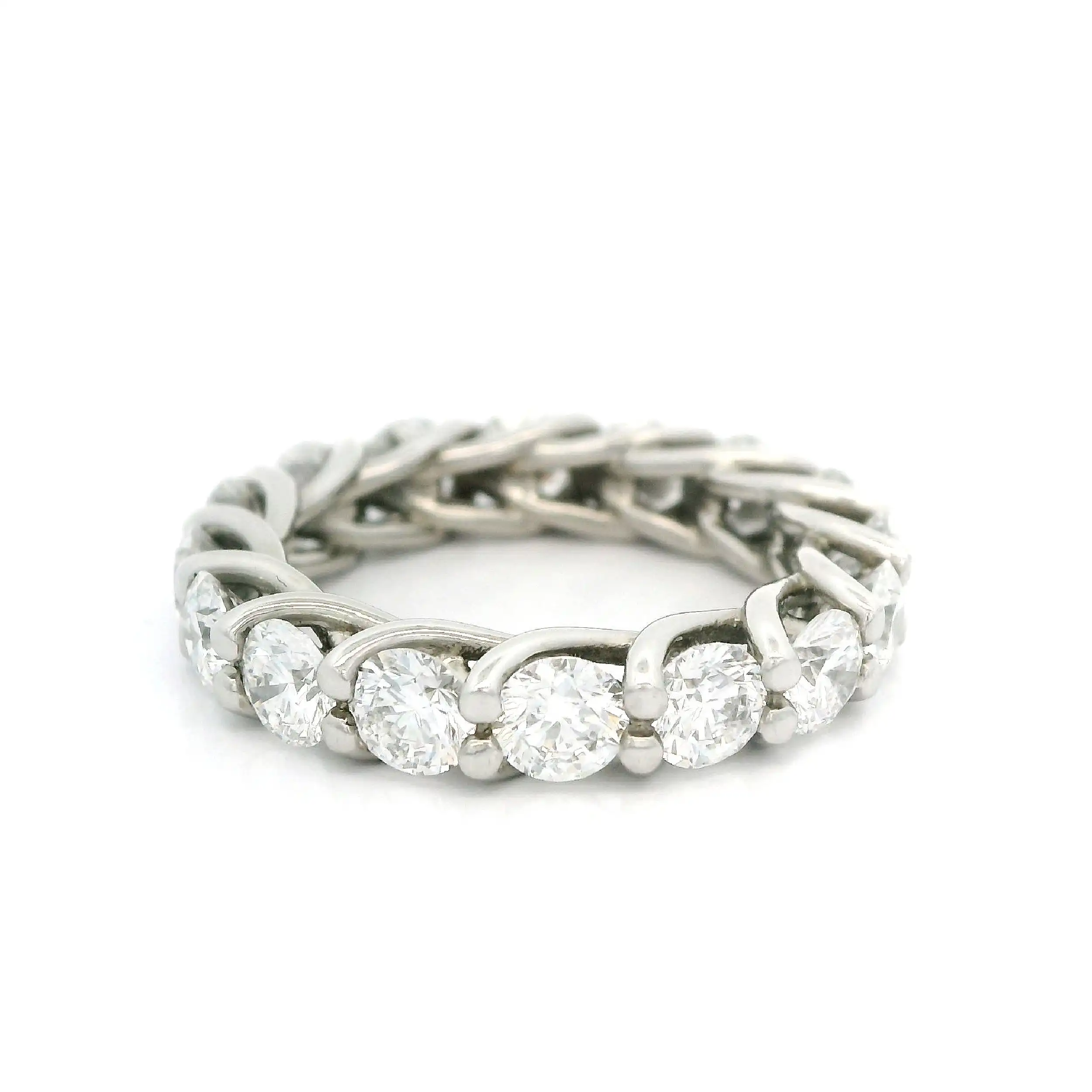 Ring Platin mit Brillanten, Wempe Zertifikat Ring Platin mit Brillanten, Wempe Zertifikat