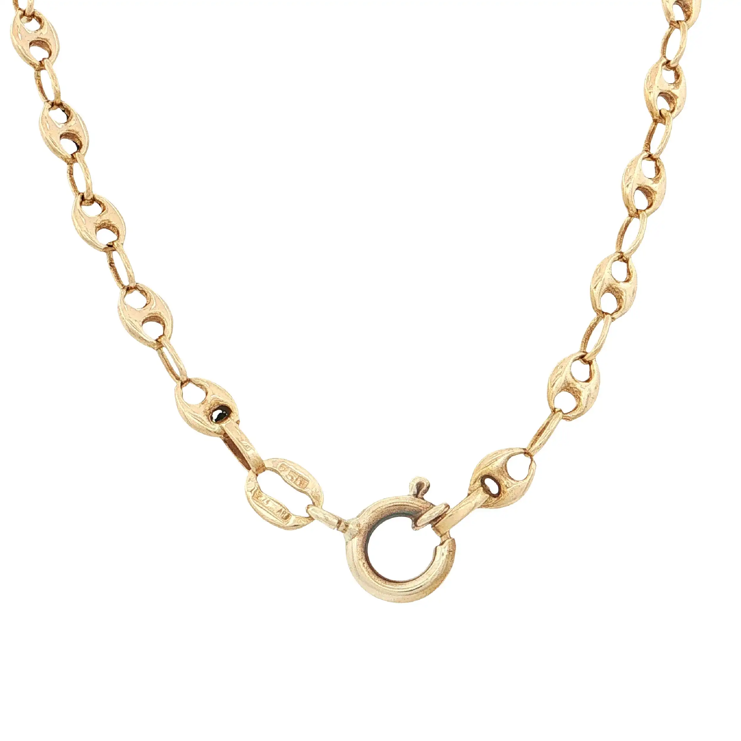 Bohnenkette Gelbgold