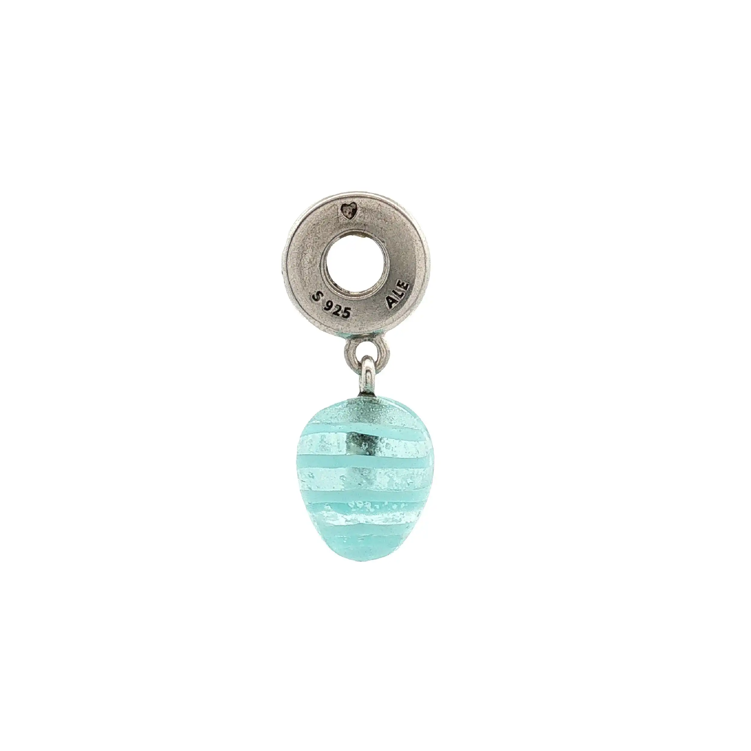 Charm von Pandora "Blue Ribbon Heart"