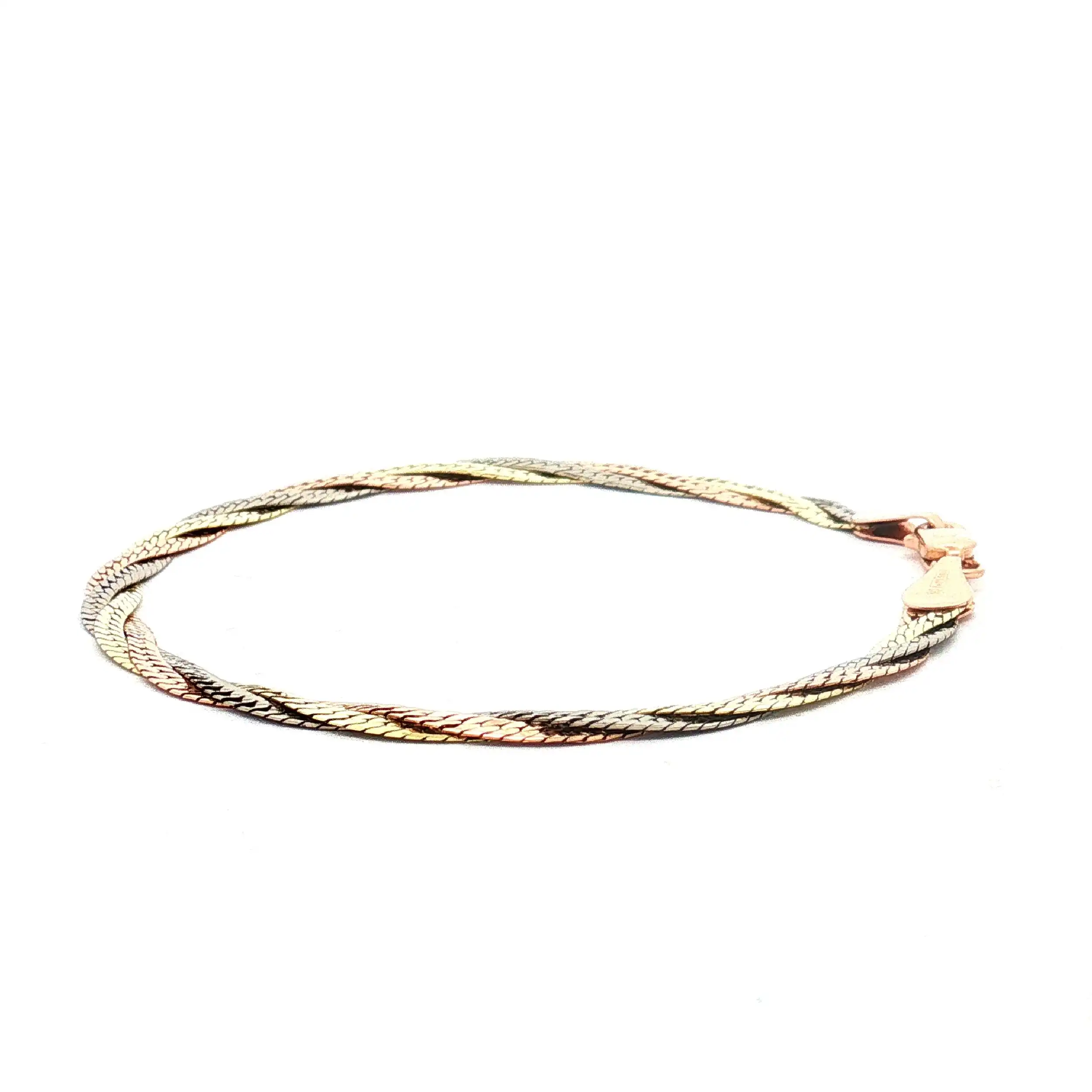 Armband geflochten Tricolor