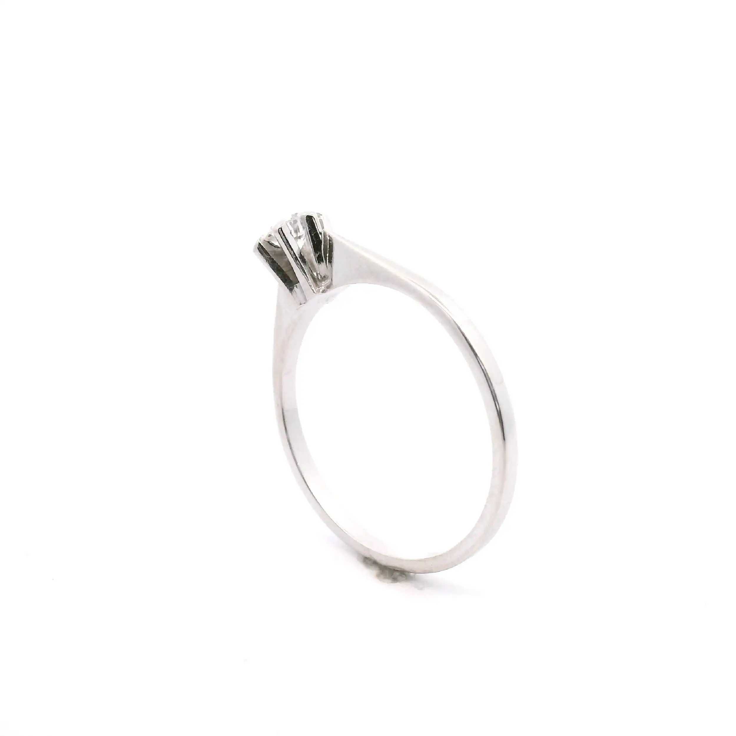 Ring Weißgold mit Brillant