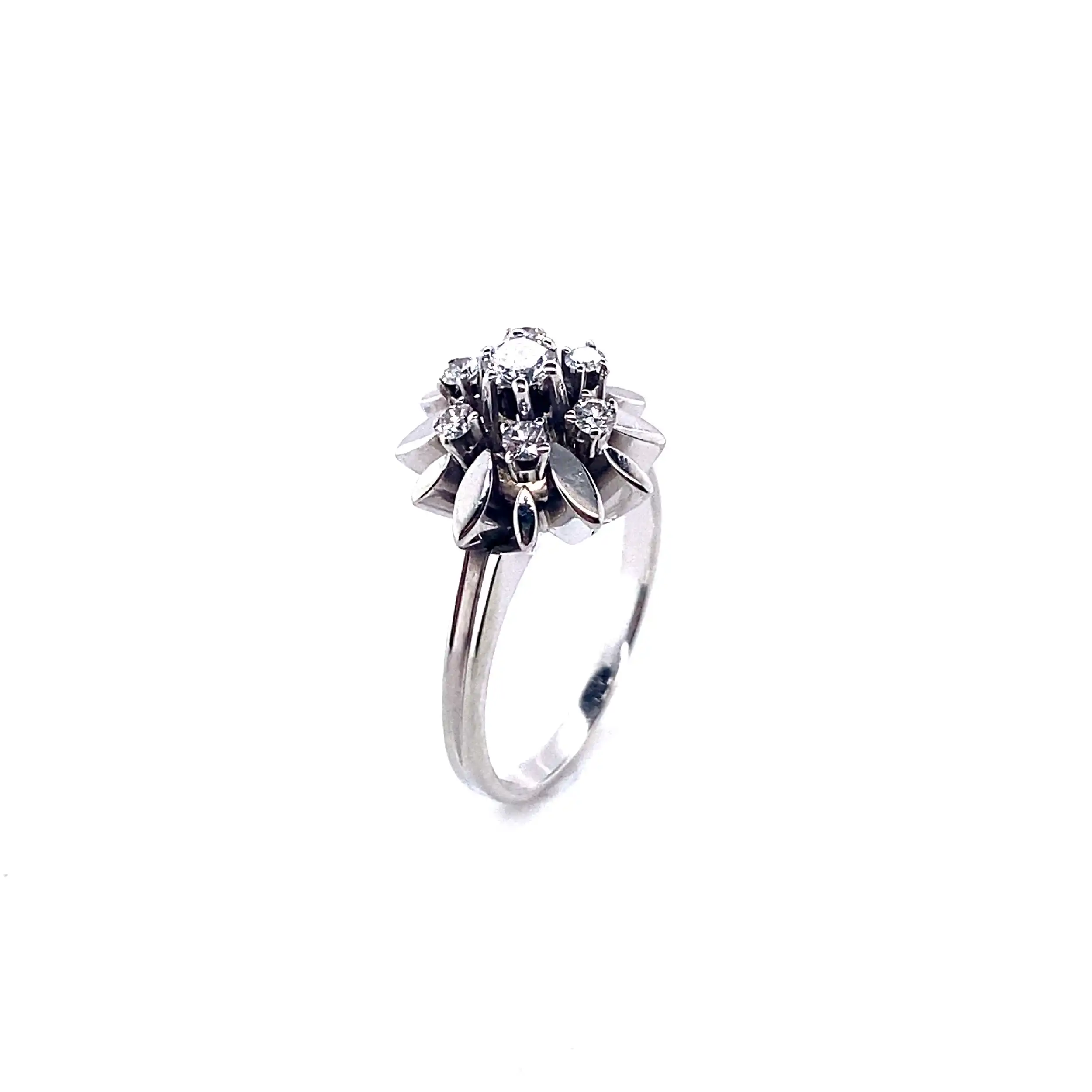Ring Weißgold mit Brillanten