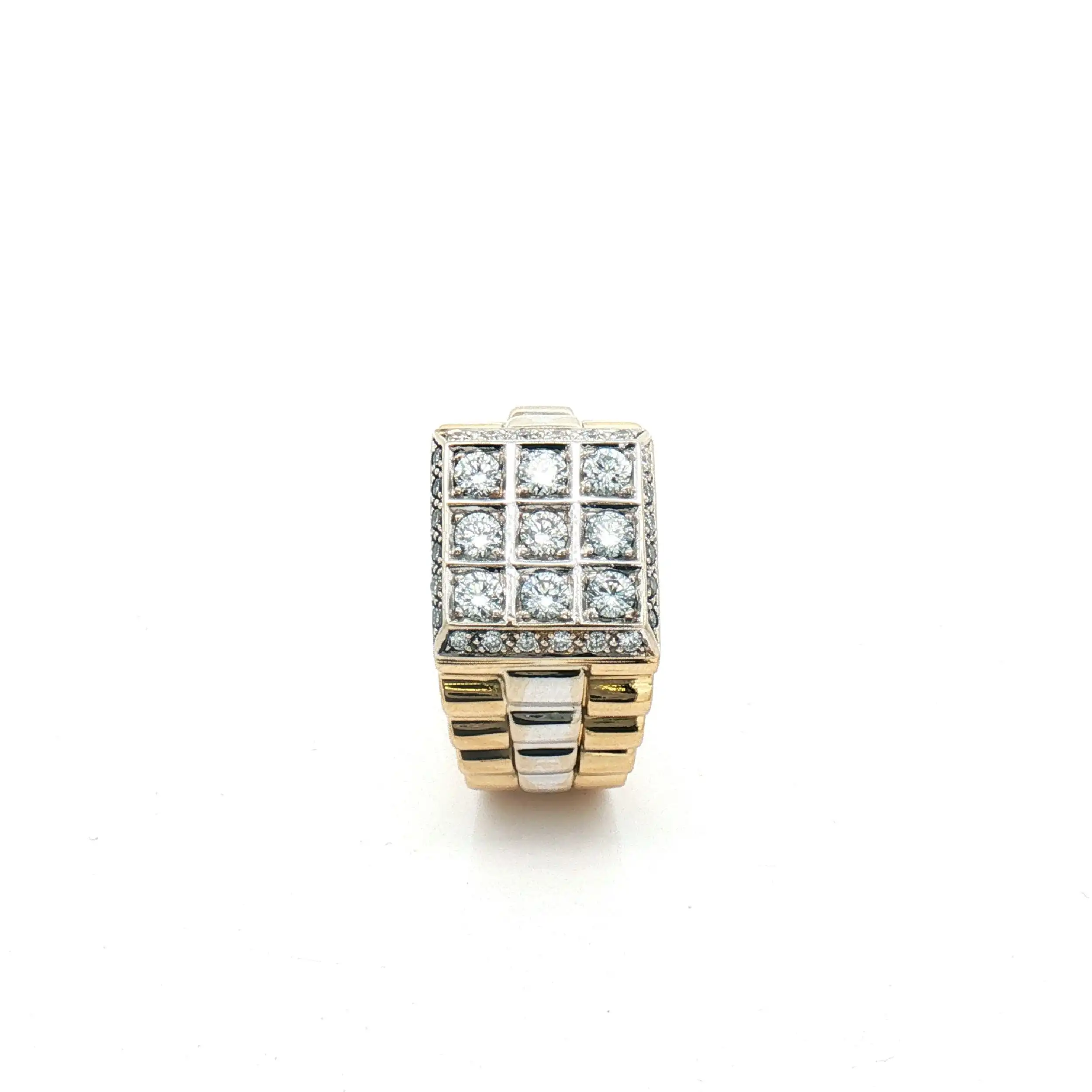 Ring Bicolor mit Brillanten Ring Bicolor mit Brillanten