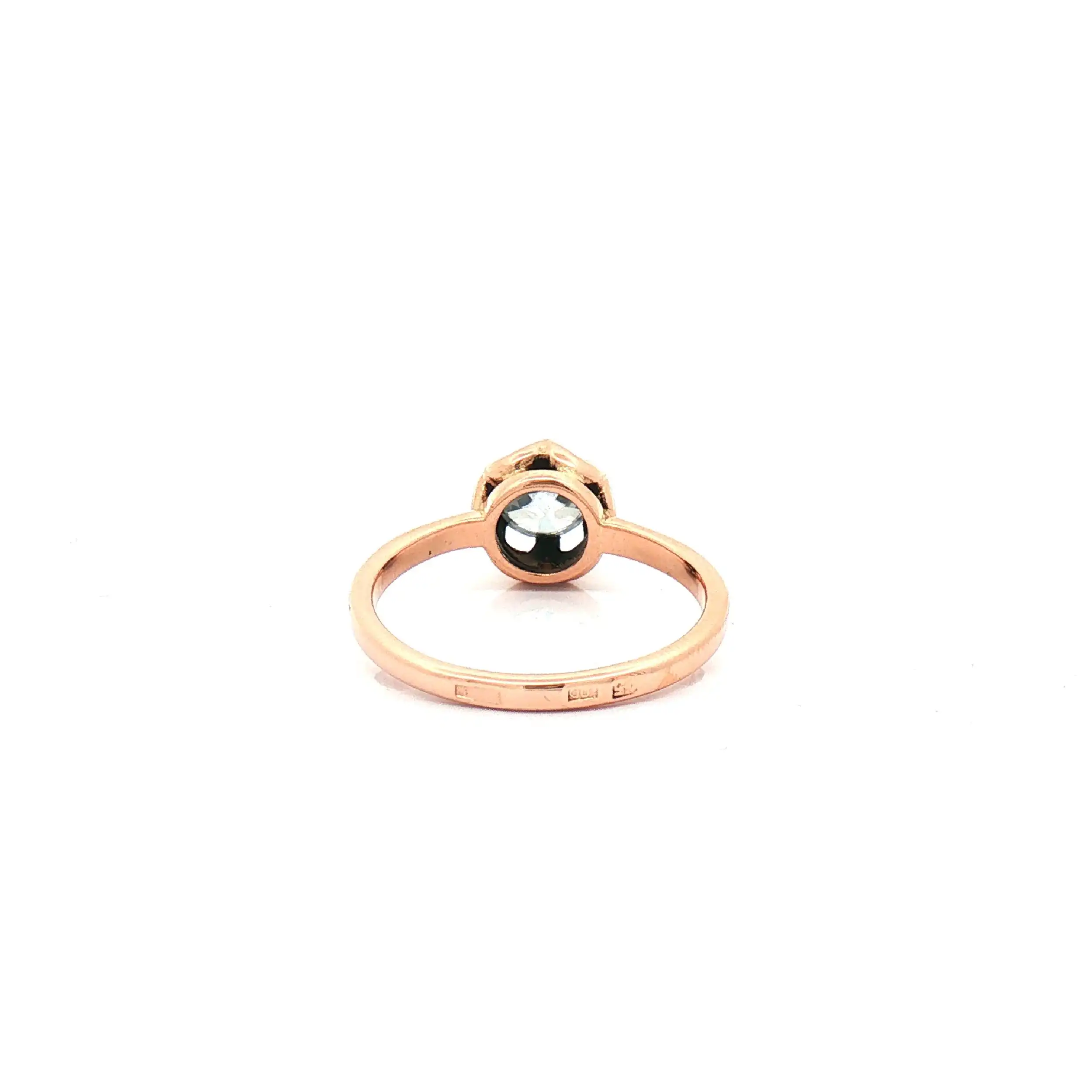 Ring Rotgold mit Zirkonia