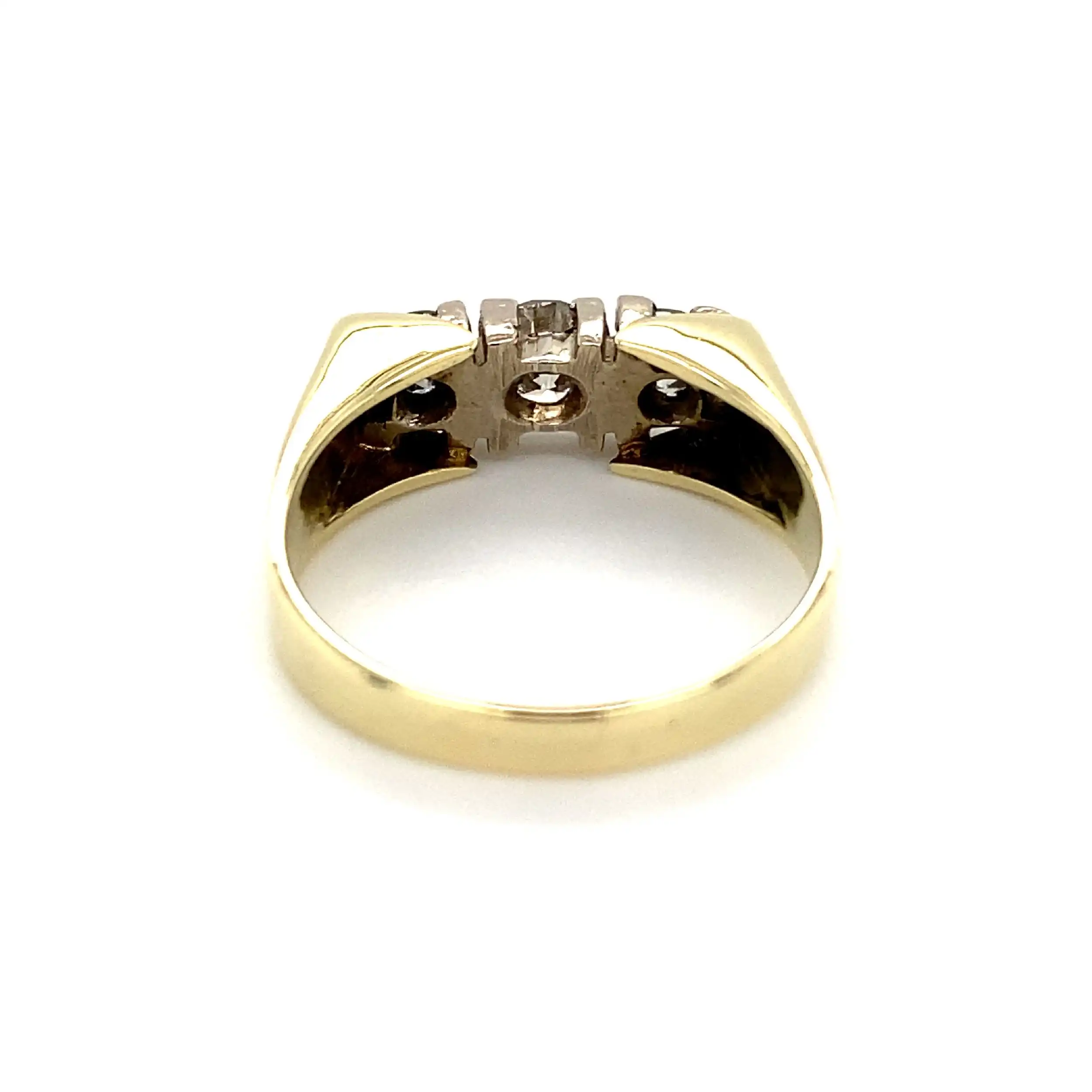 Ring Gelbgold mit Brillanten