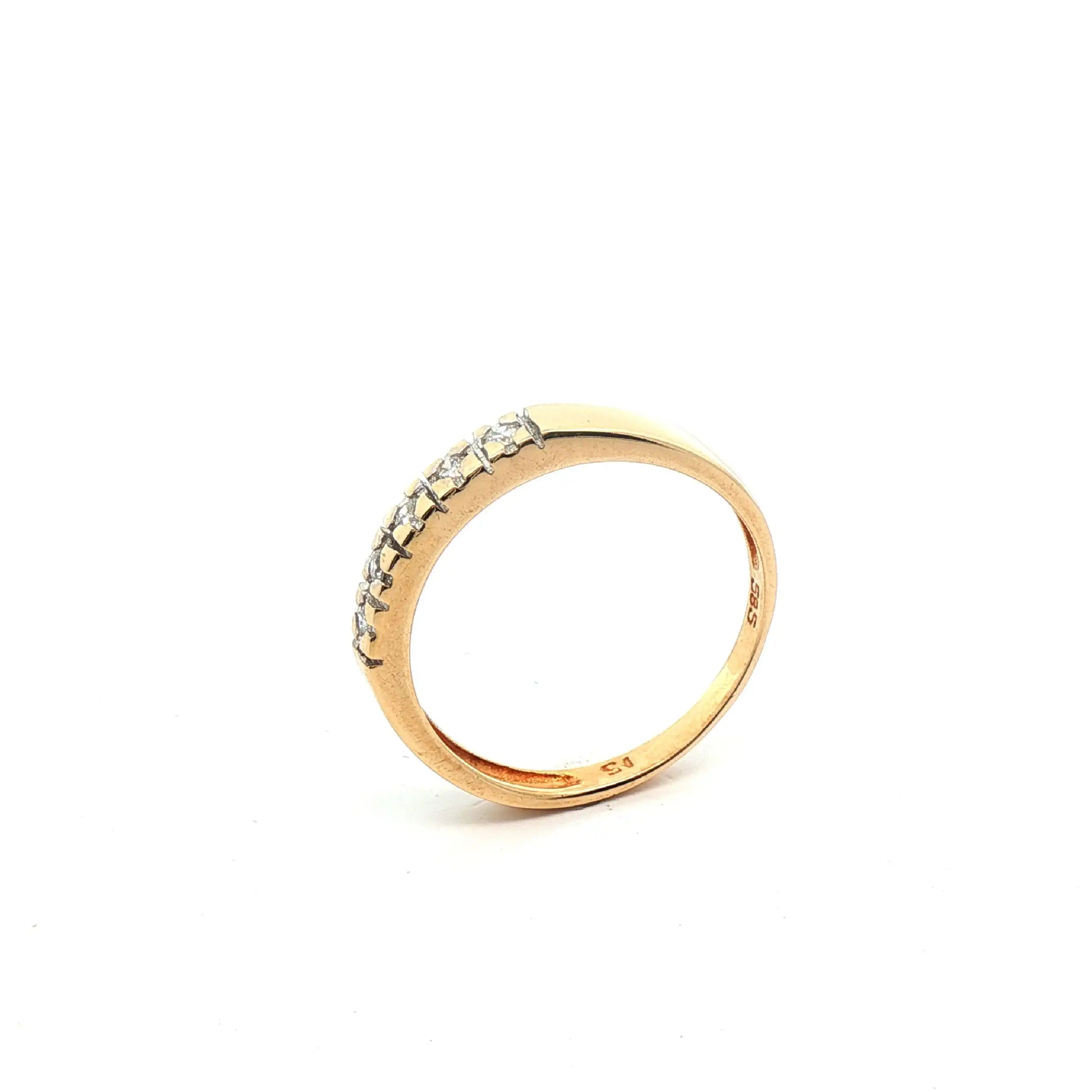 Ring Gelbgold mit Brillanten Ring Gelbgold mit Brillanten
