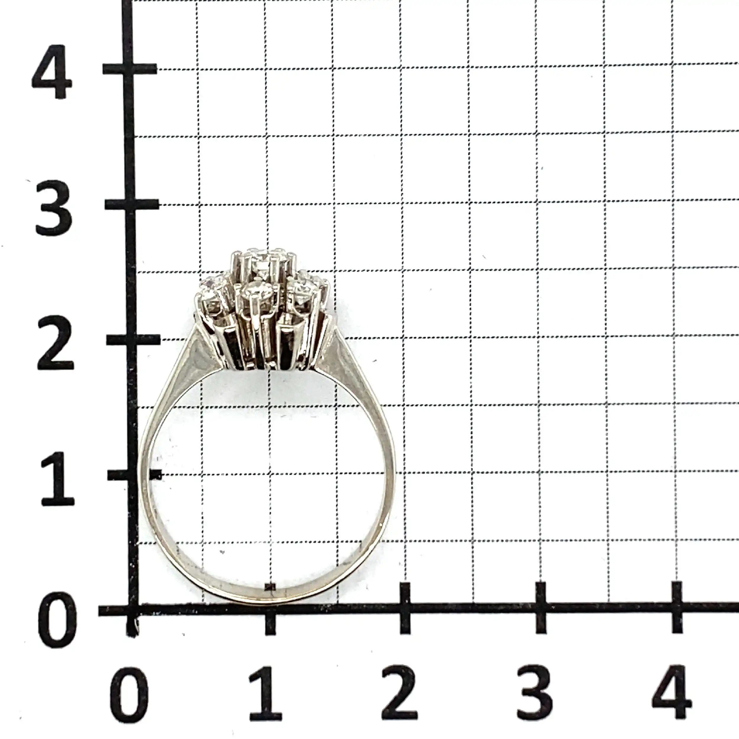 Ring Weißgold mit Brillanten Ring Weißgold mit Brillanten