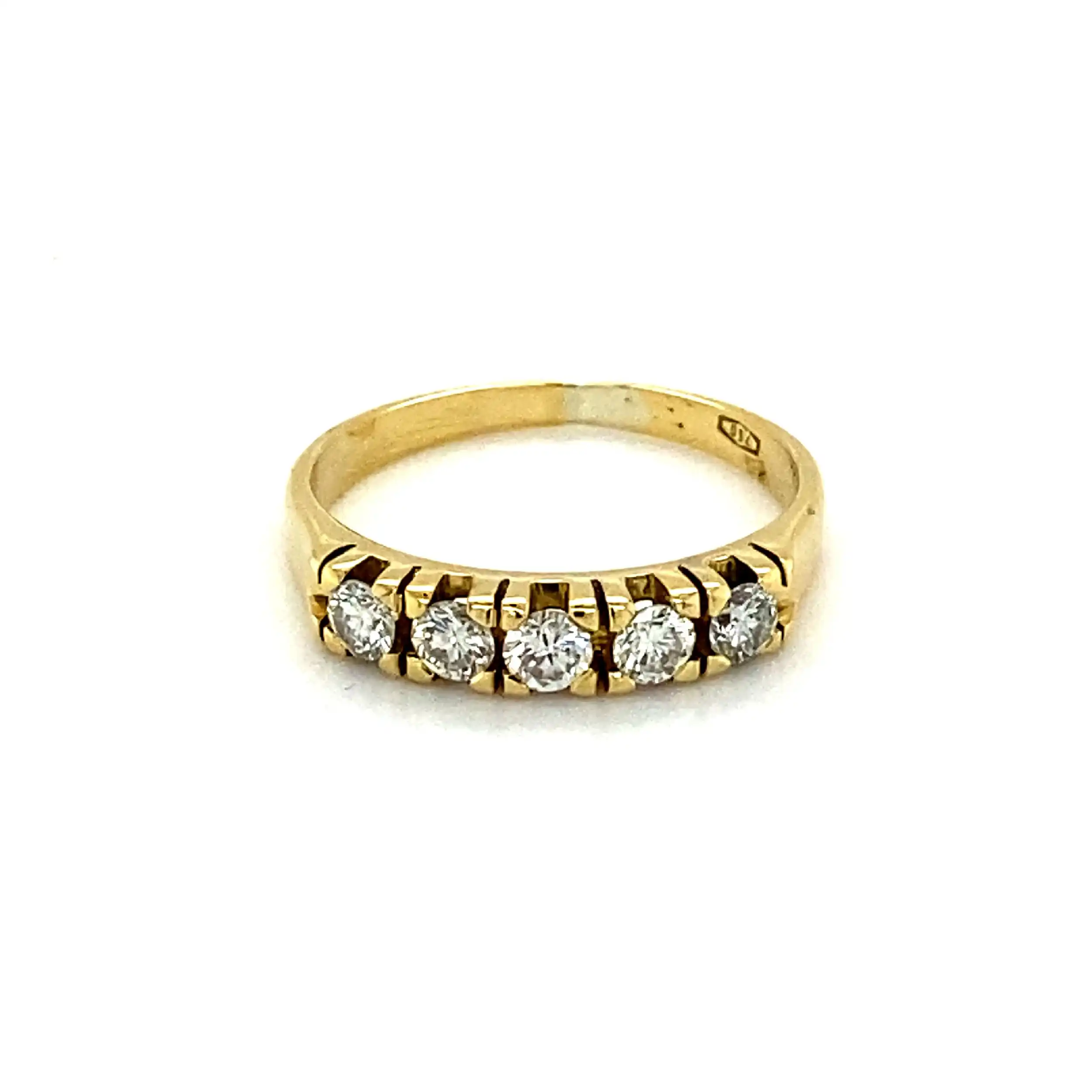 Ring Gelbgold mit Brillanten Ring Gelbgold mit Brillanten
