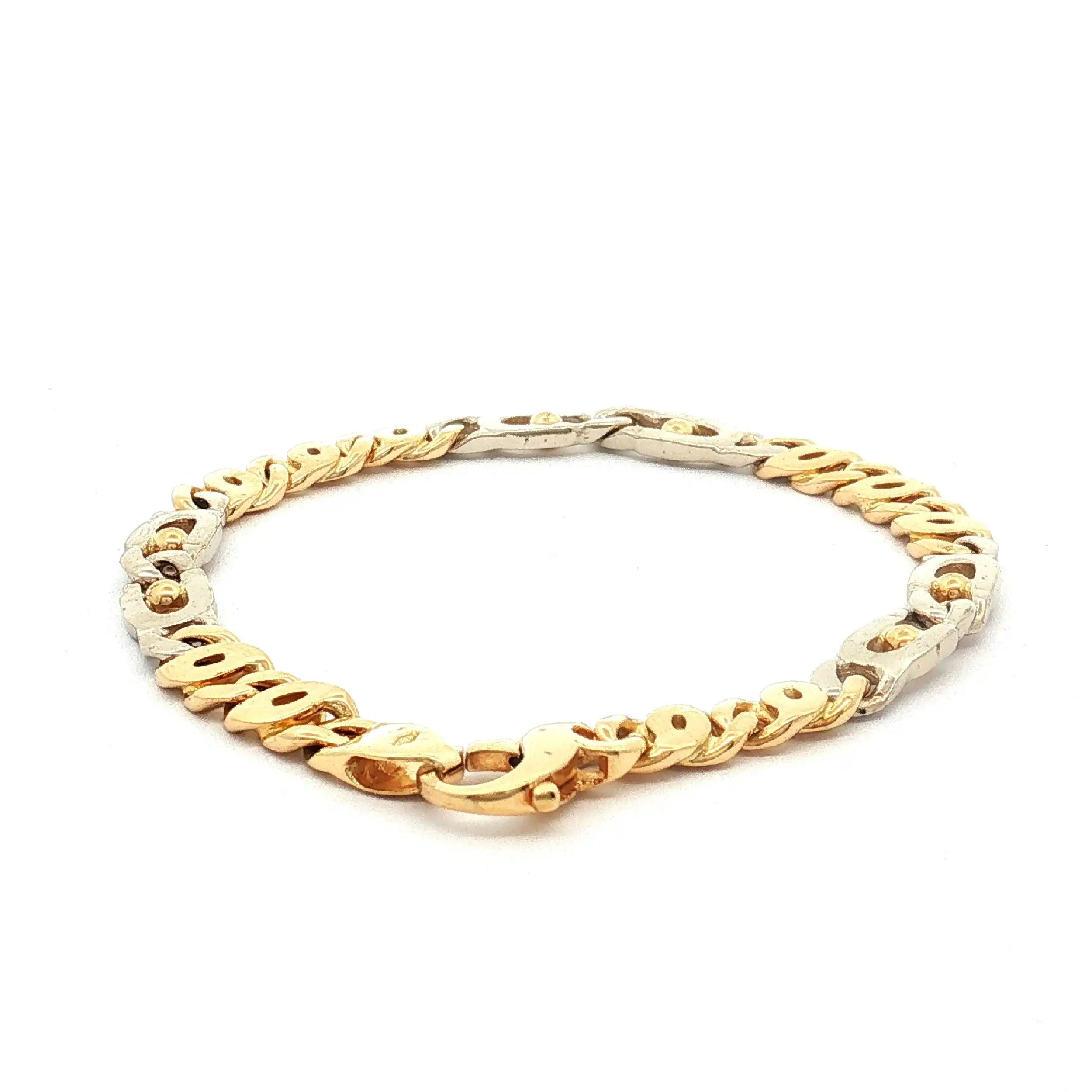 Figaro-Panzerarmband Bicolor