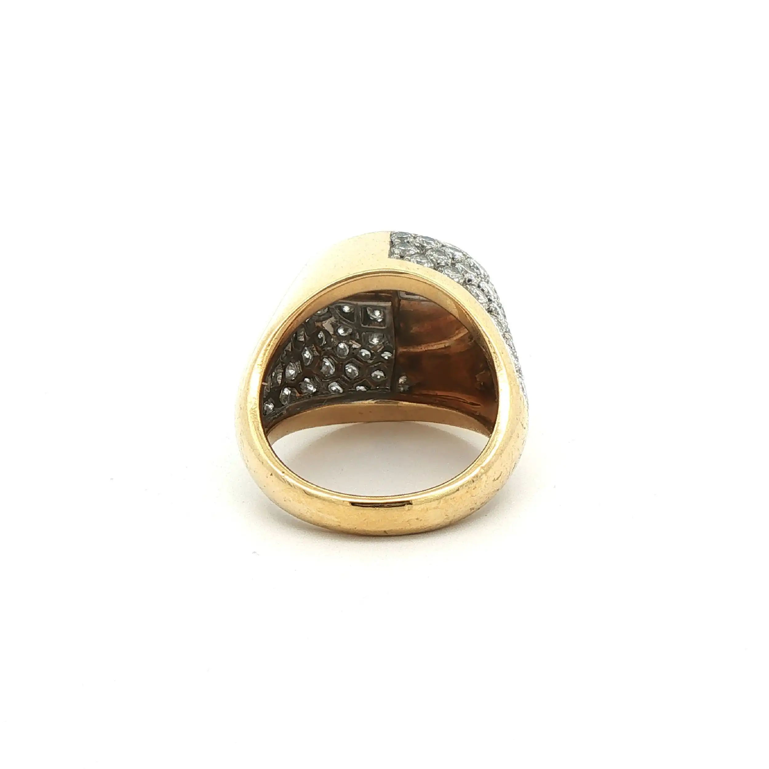 Ring Gelbgold mit Brillanten