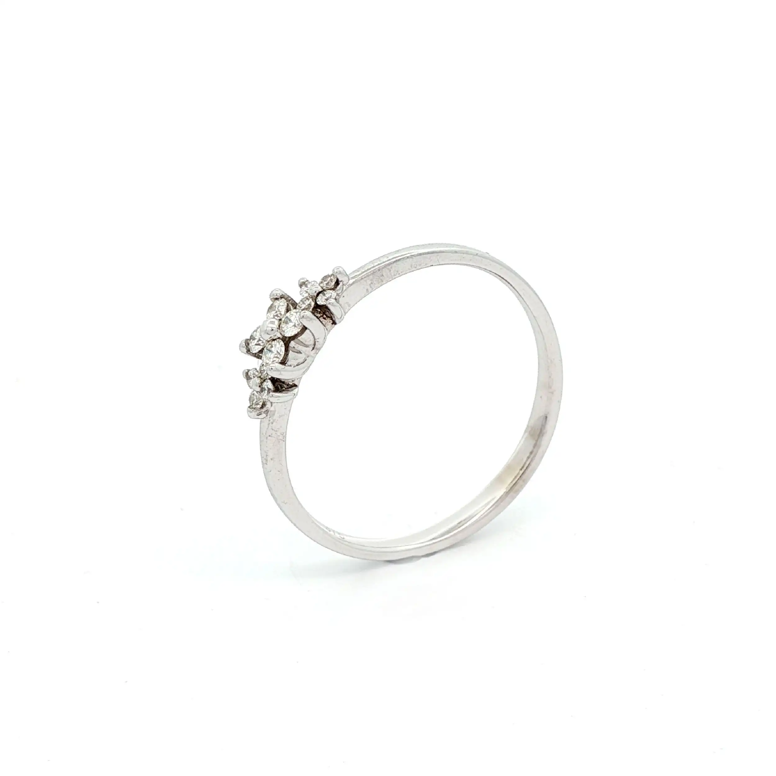 Ring Weißgold mit Brillanten
