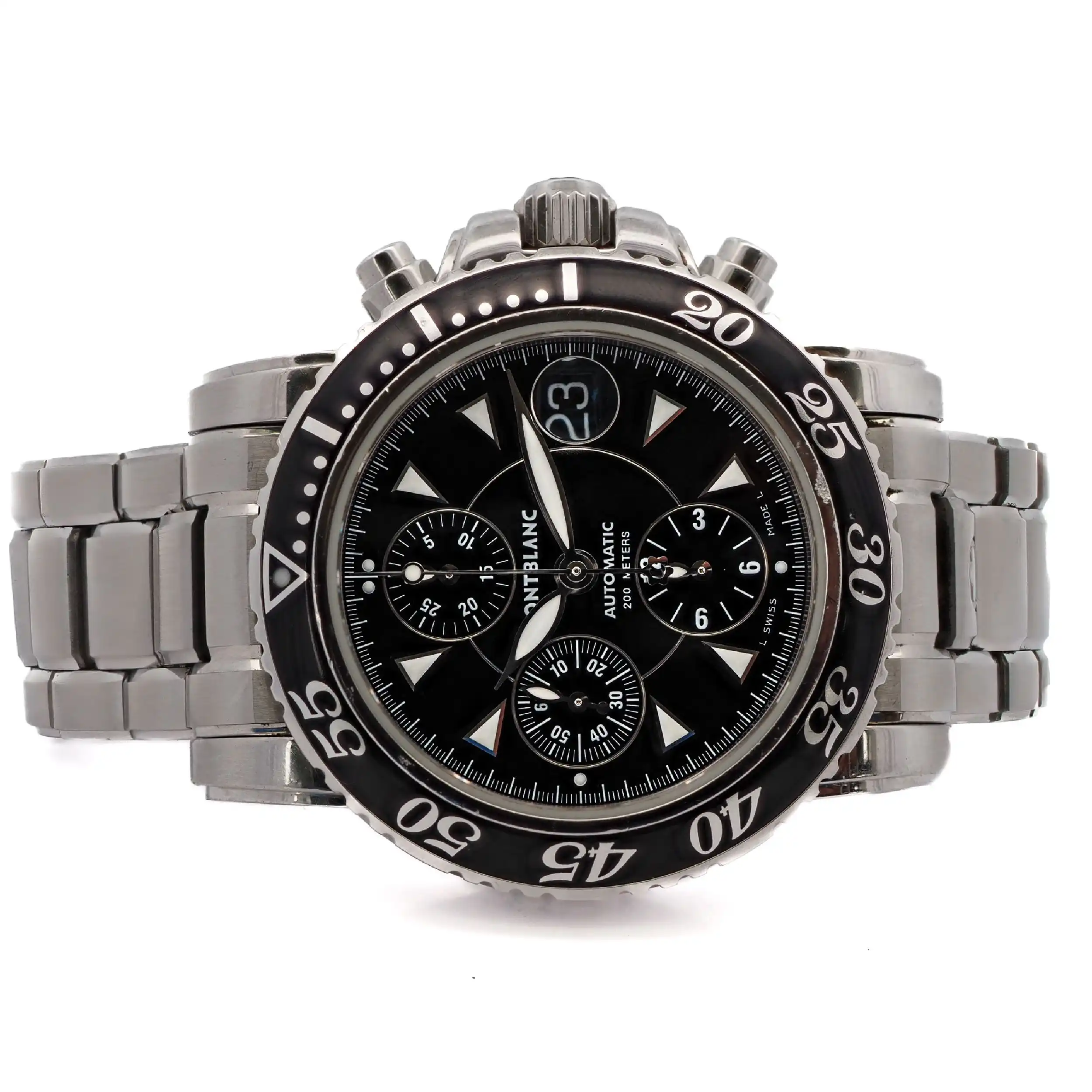 Herrenuhr Montblanc Meisterstück Chronograph 7034