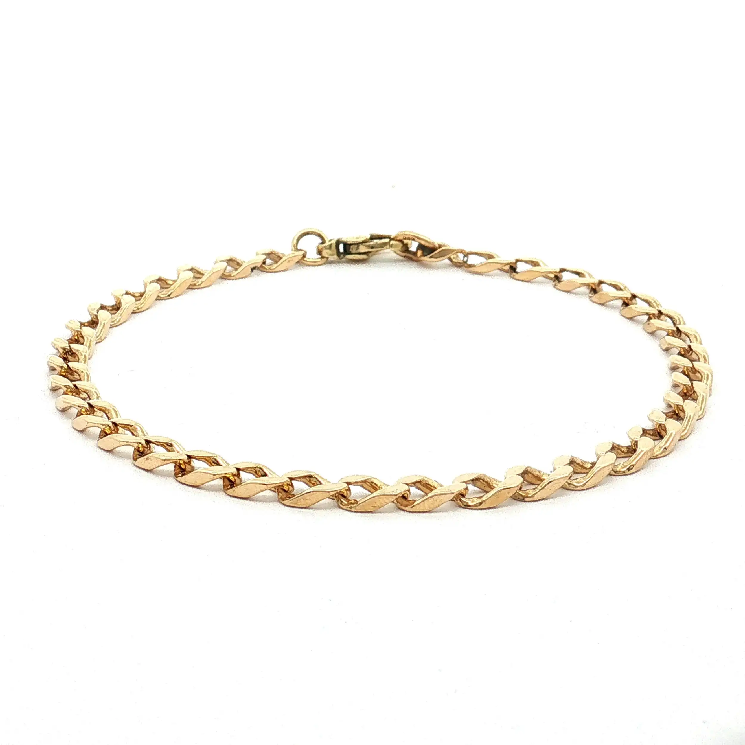 Panzerarmband Gelbgold