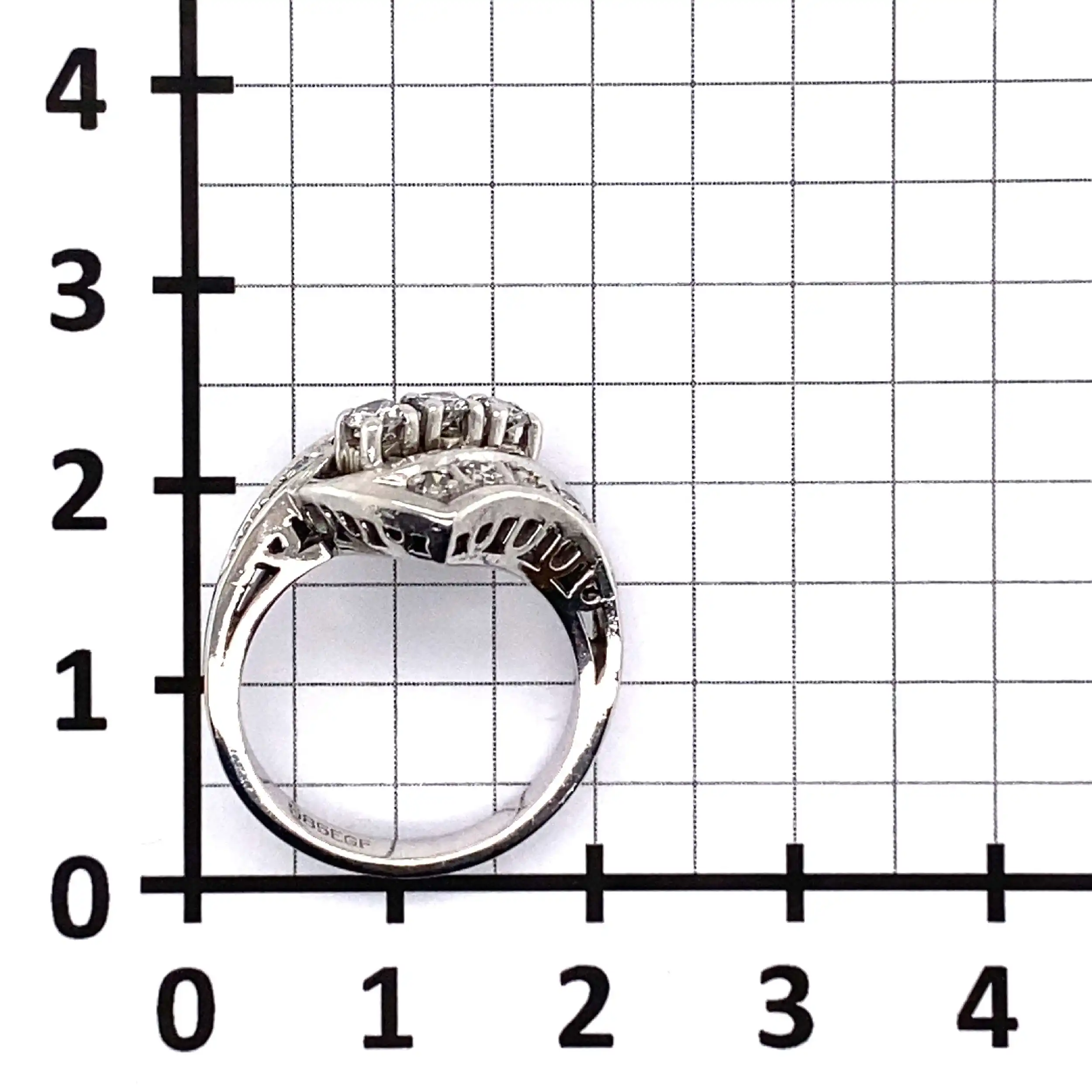 Ring Weißgold mit Brillanten & Diamanten