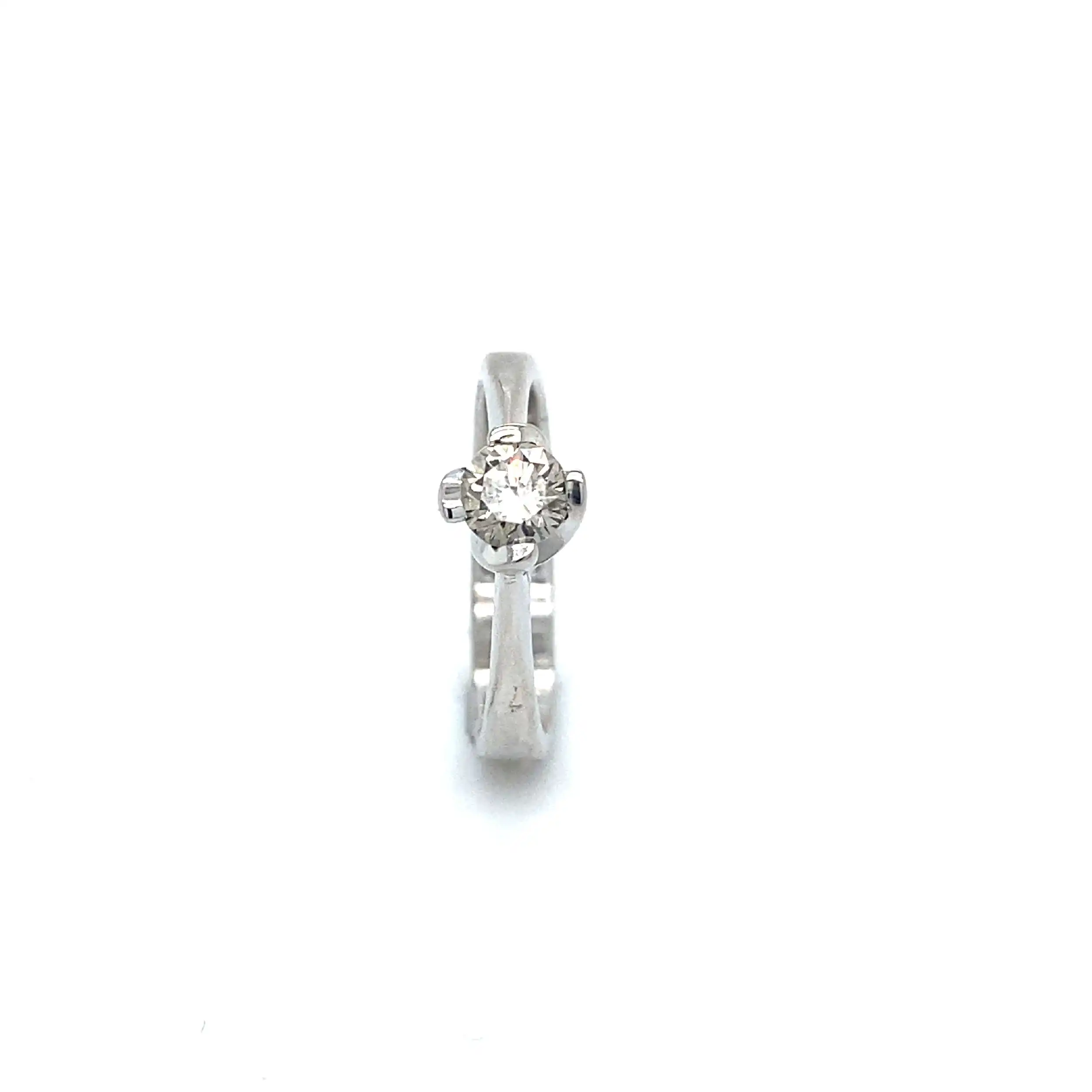 Ring Weißgold mit Brillant