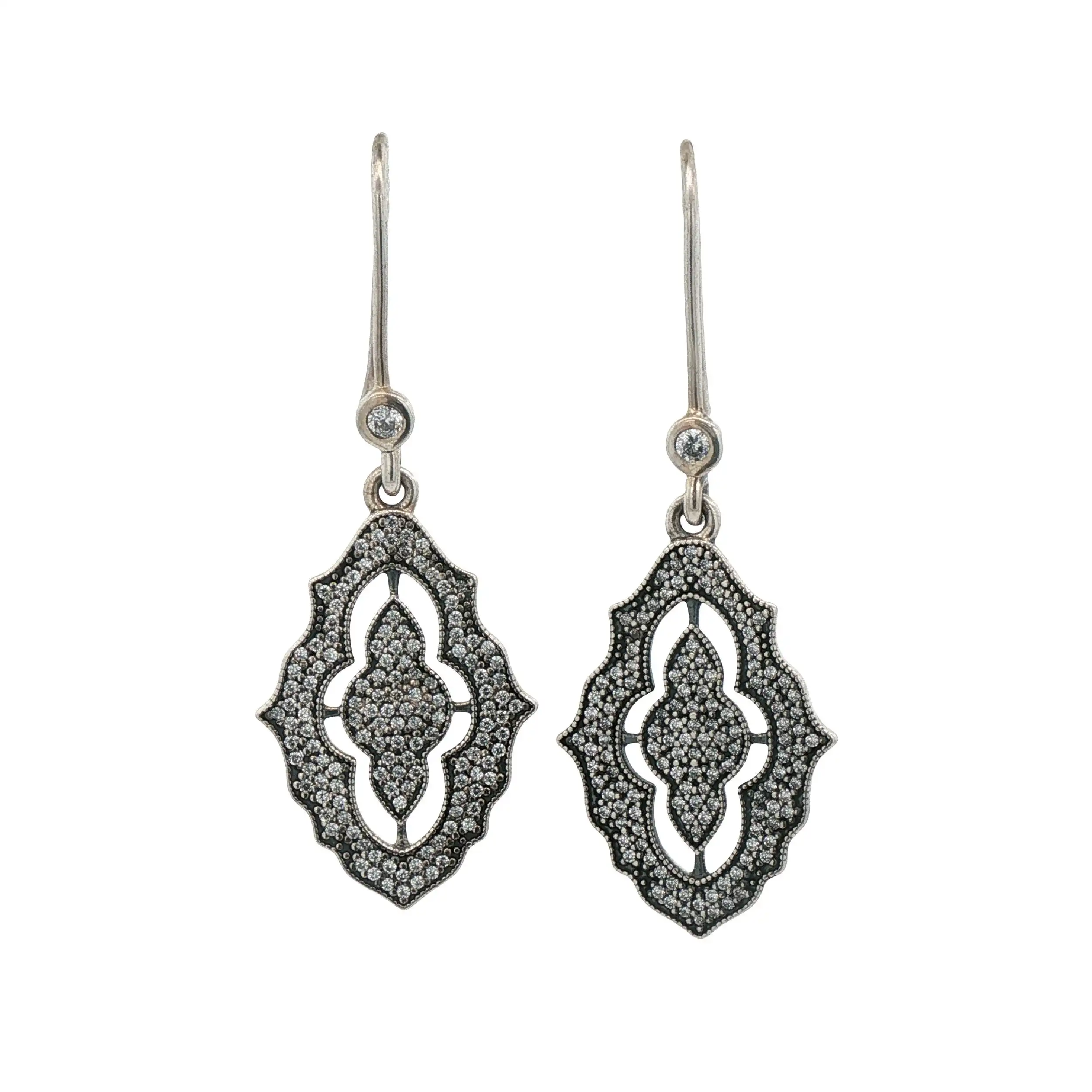 Ohrhänger Silber mit Zirkonia Ohrhänger Silber mit Zirkonia