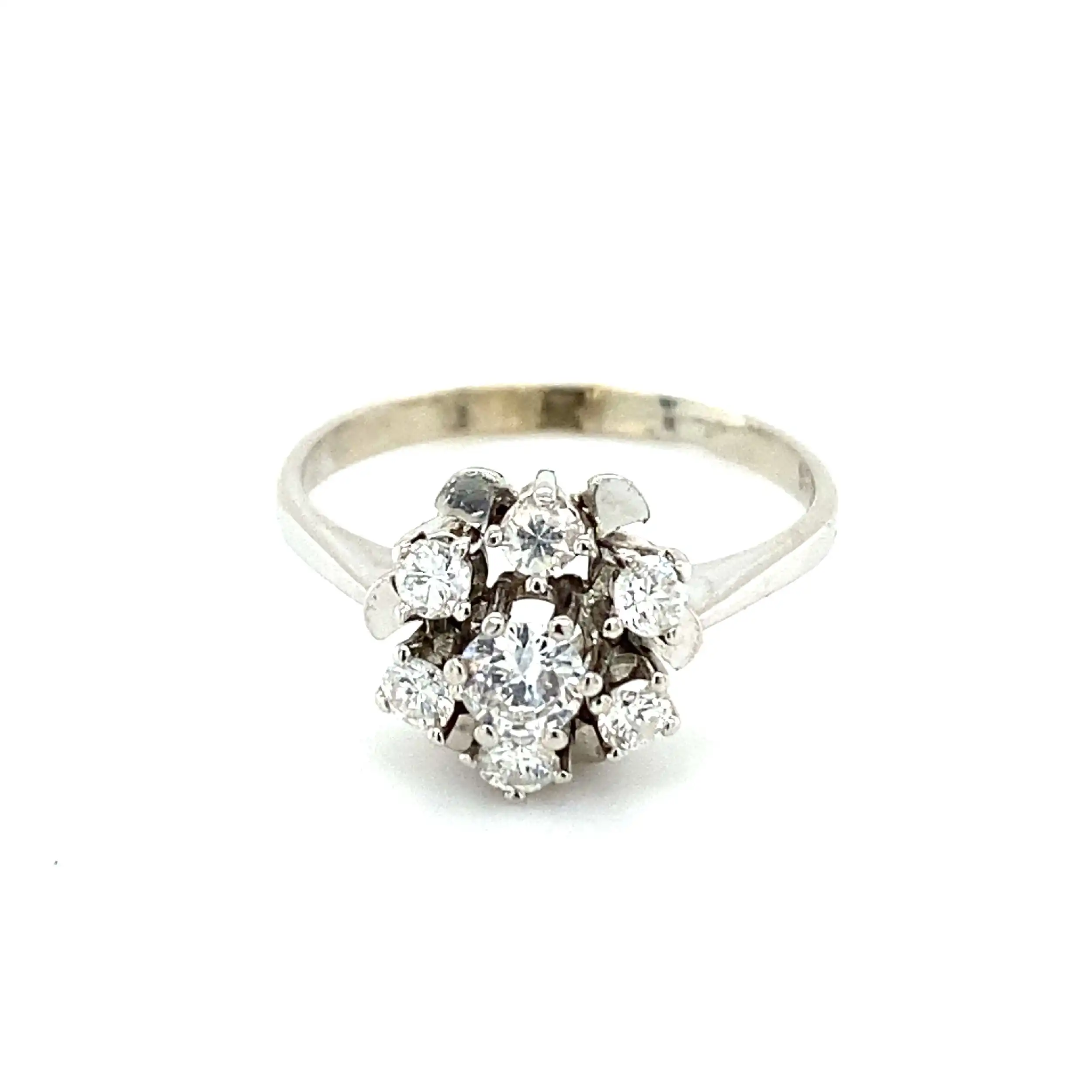 Ring Weißgold mit Brillanten