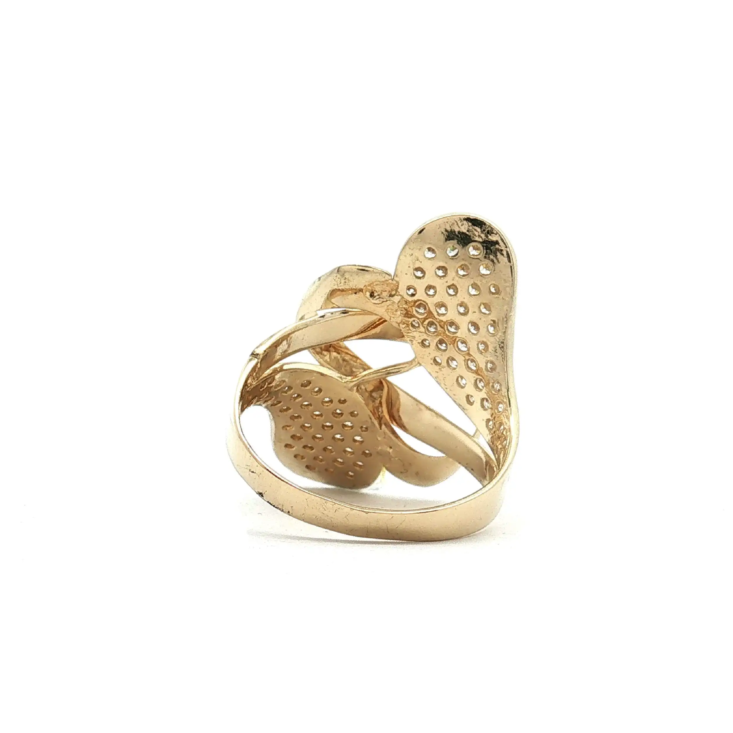 Ring Gelbgold mit Zirkonia
