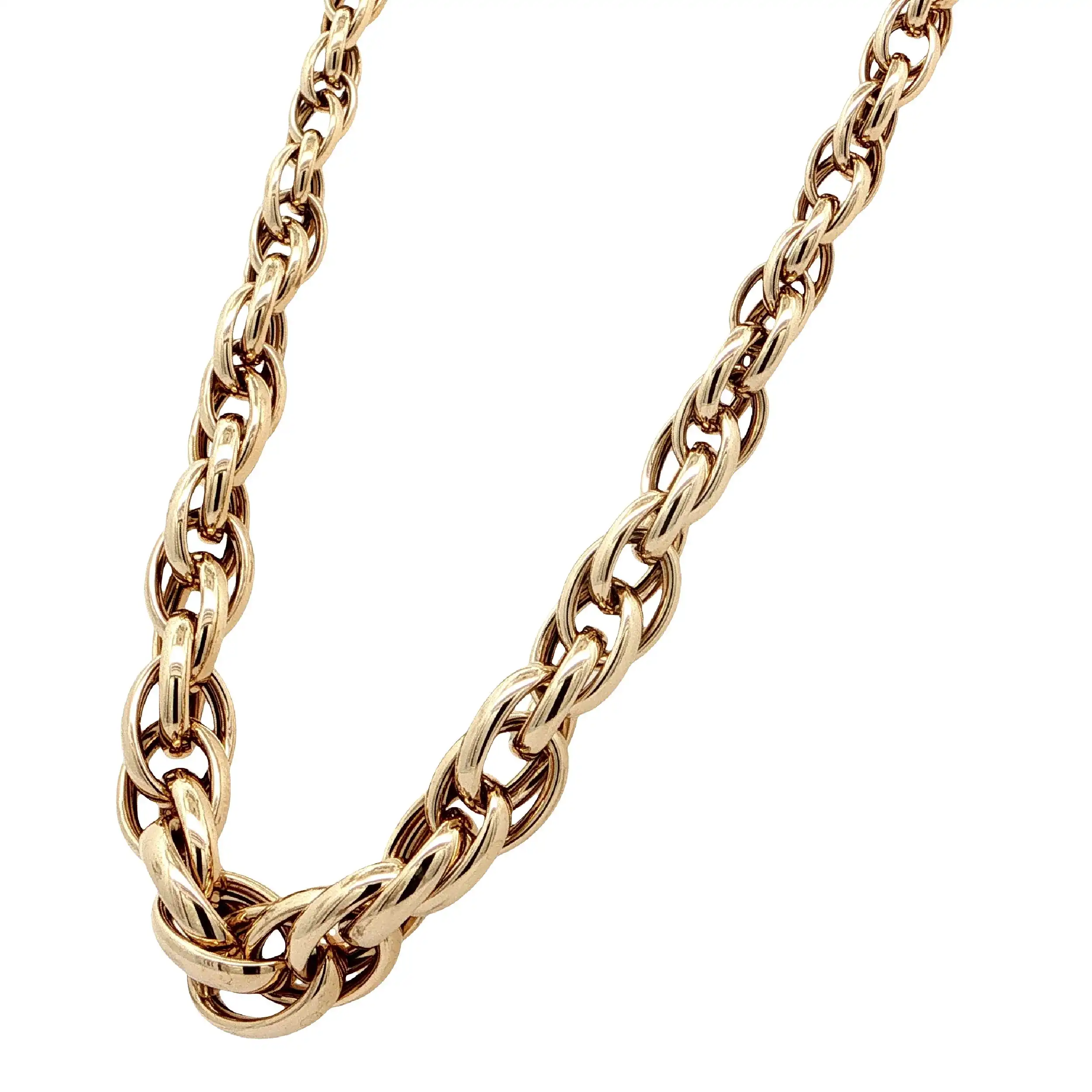 Collier Gelbgold Verlaufend