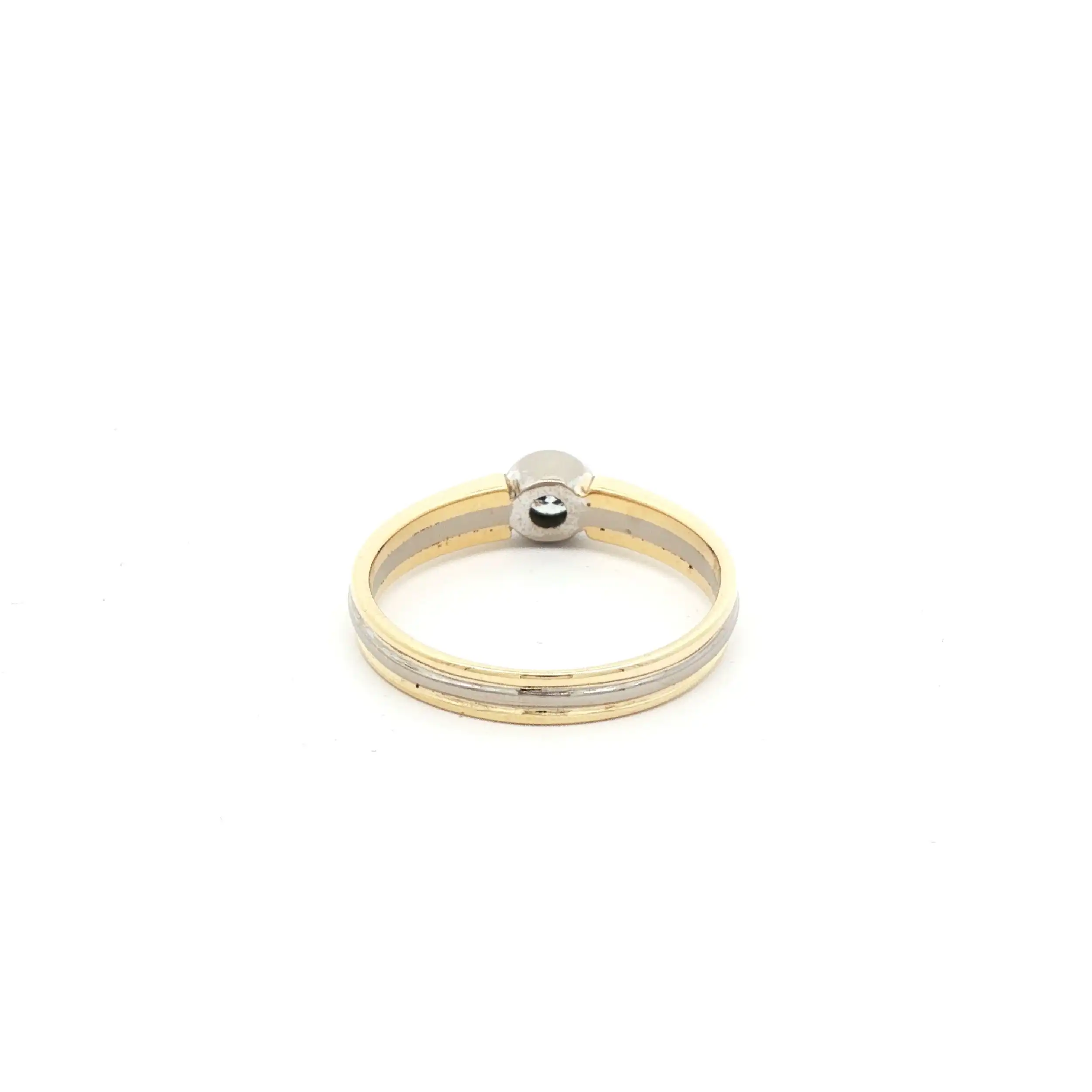Ring Bicolor mit Brillanten Ring Bicolor mit Brillanten