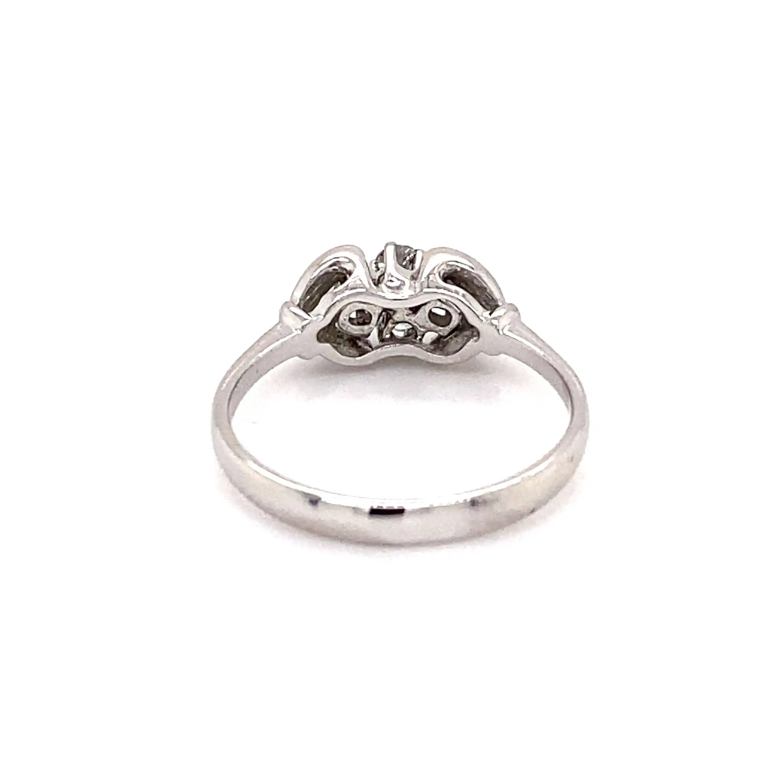 Ring Weißgold mit Brillanten Ring Weißgold mit Brillanten