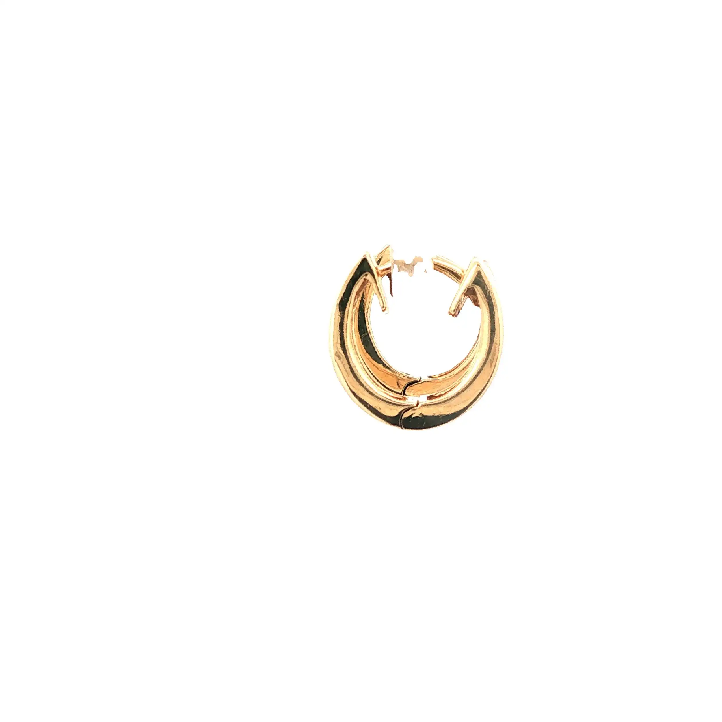 Creolen Gelbgold mit Brillanten Creolen Gelbgold mit Brillanten