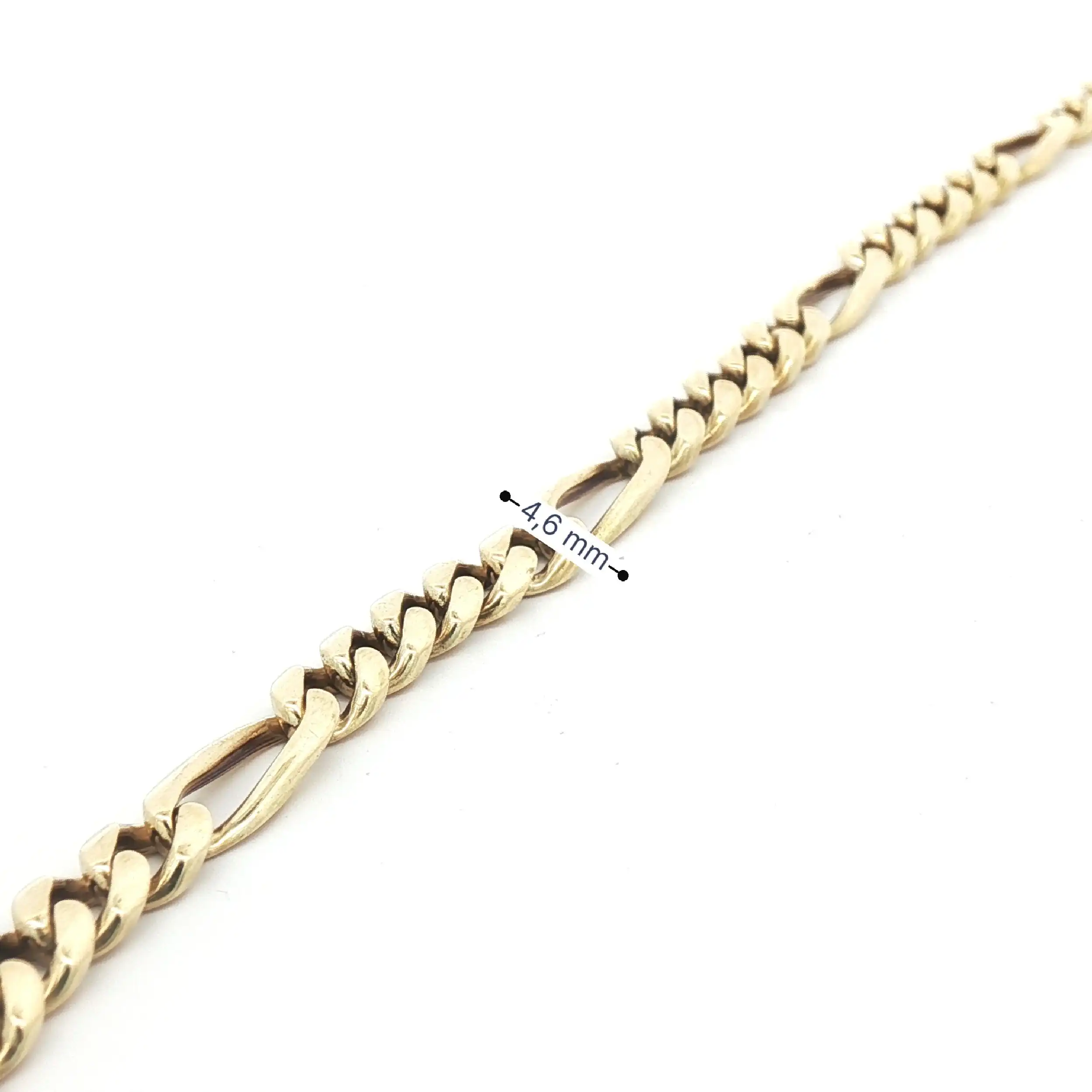 Figaroarmband Gelbgold