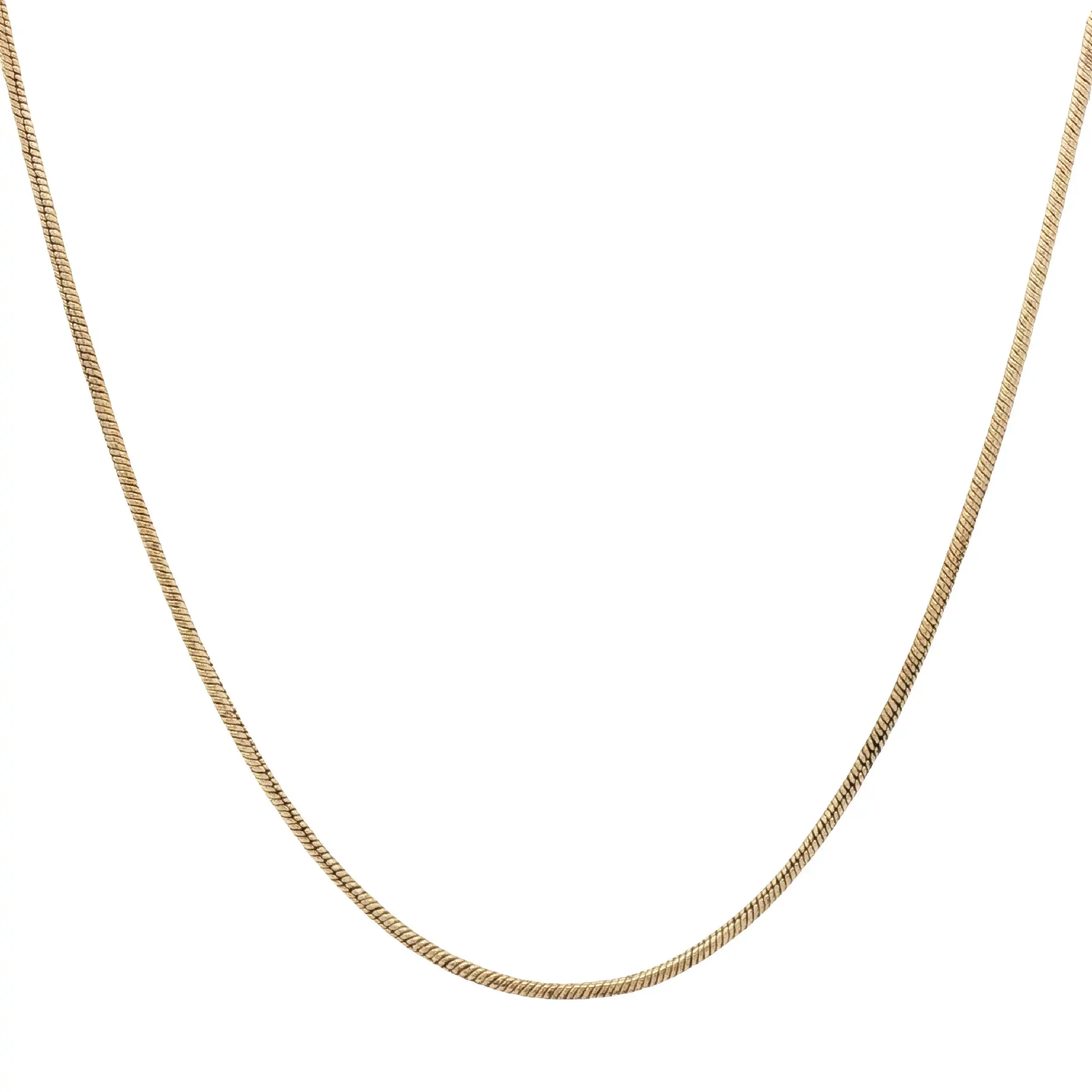 Schlangenkette Gelbgold Schlangenkette Gelbgold