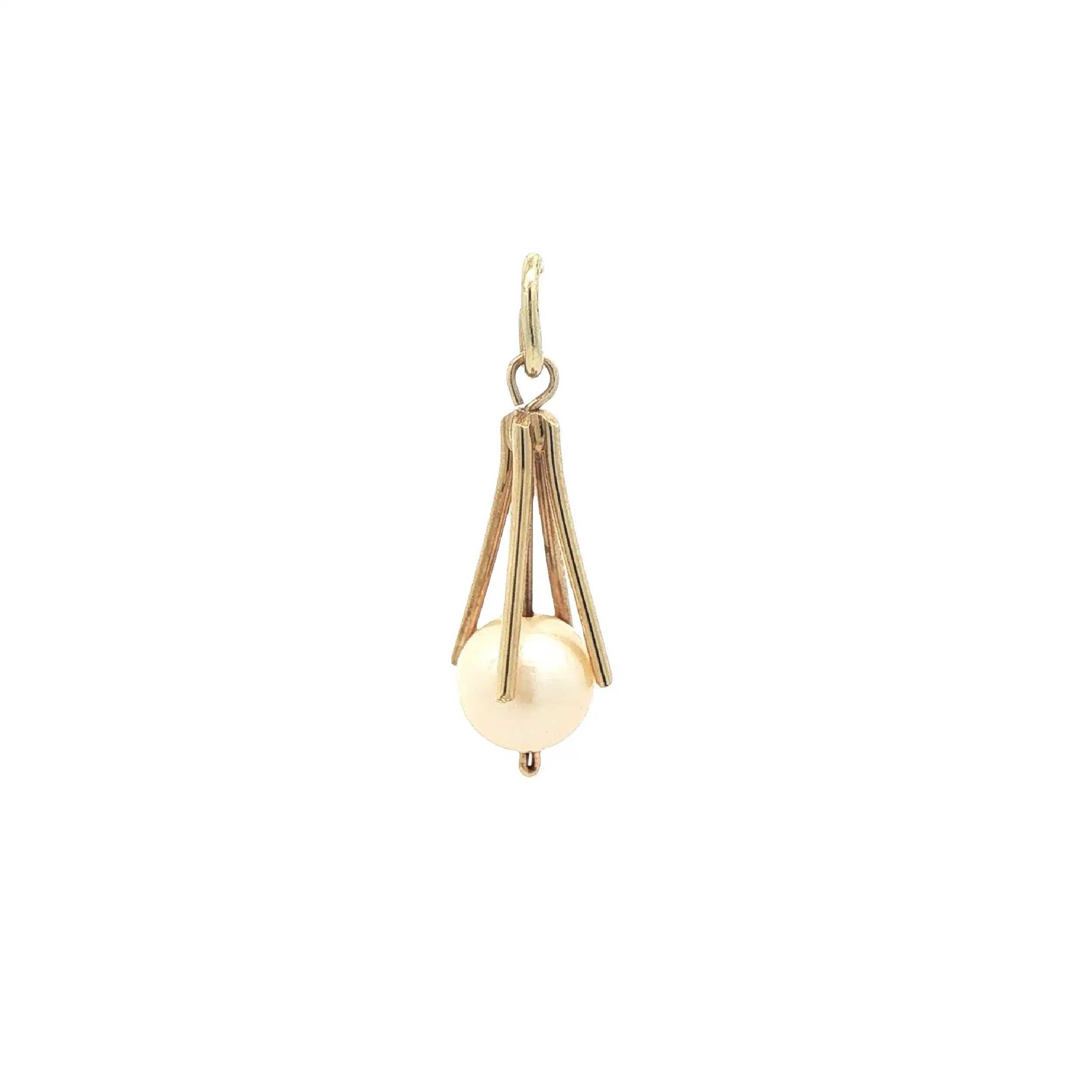 Anhänger Gelbgold mit Perle