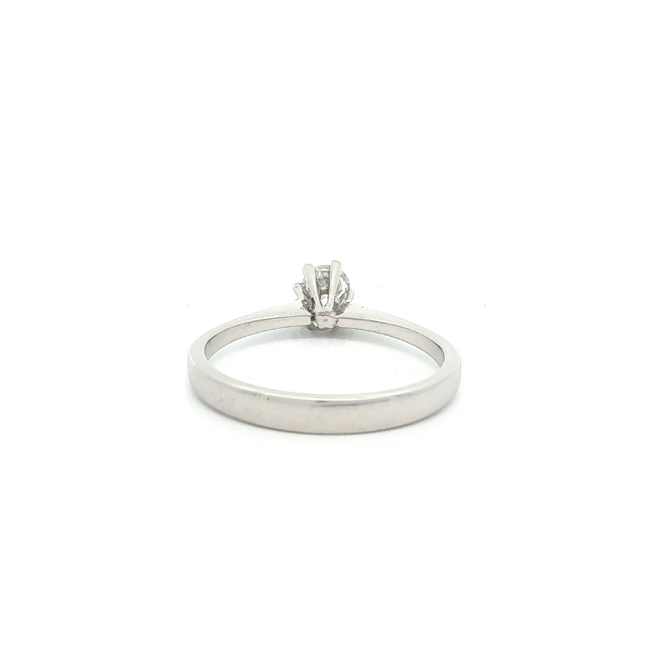 Solitärring Weißgold mit Brillant
