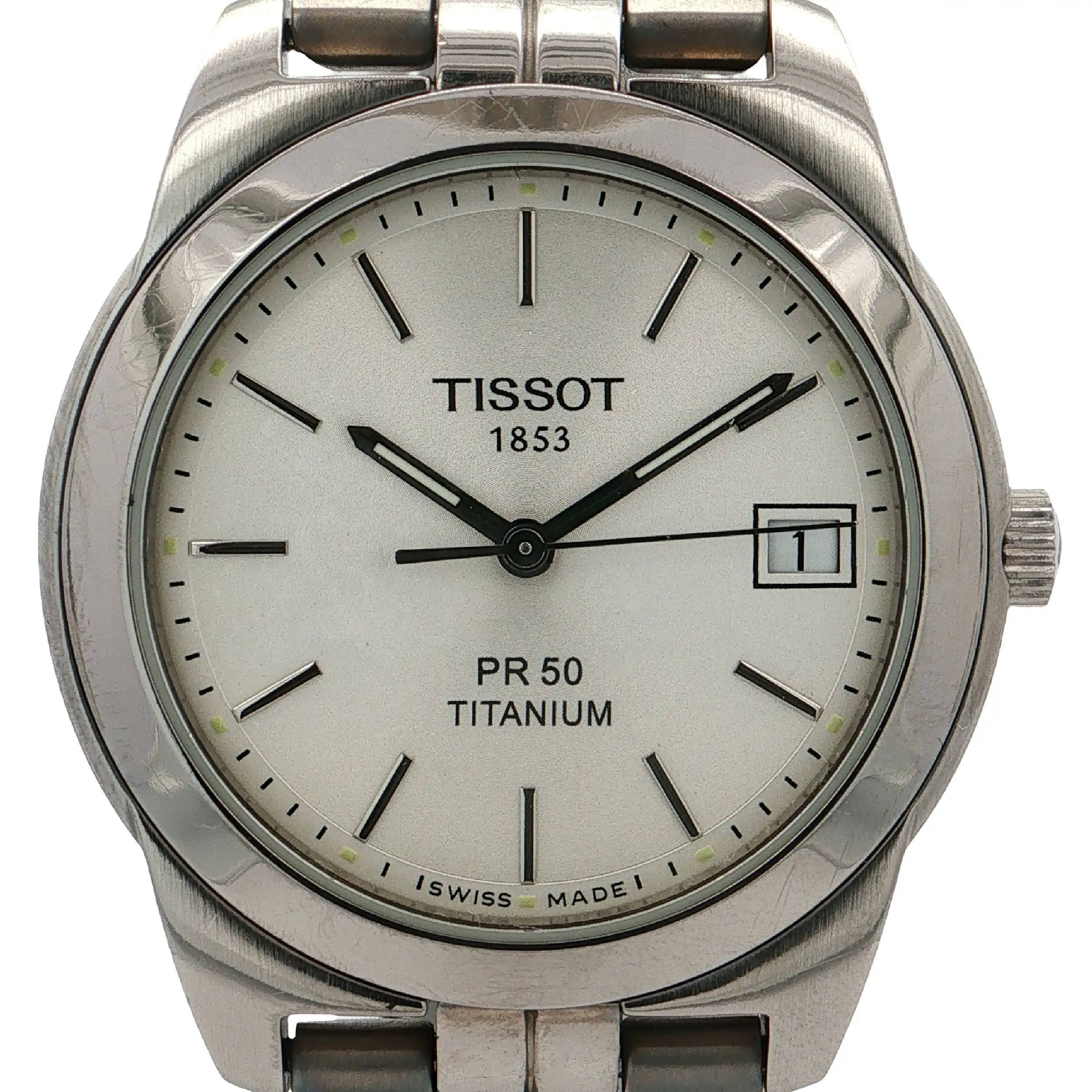 Herrenuhr Tissot PR50 Titanium Ref. J376/476T