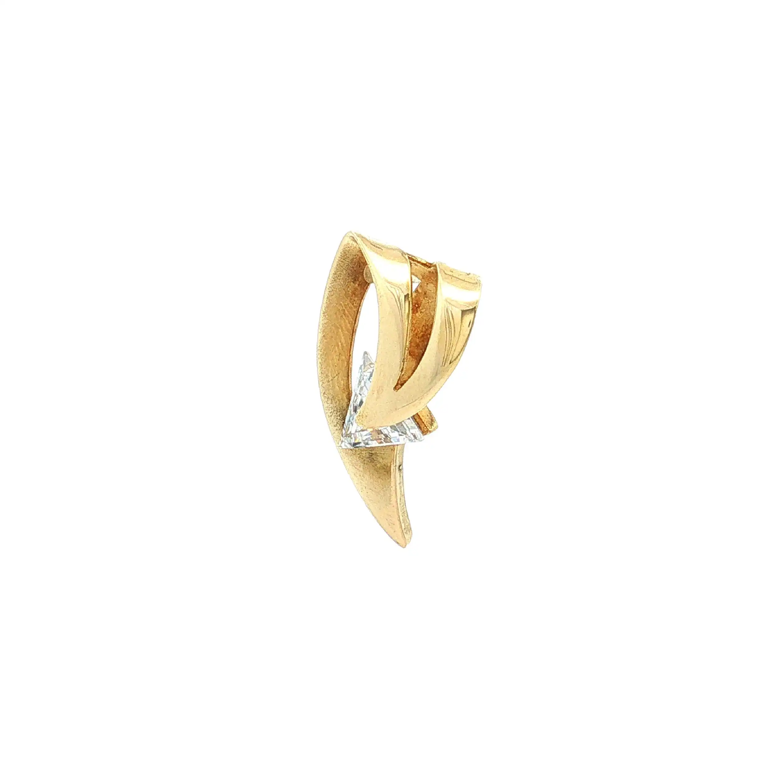 Anhänger Gelbgold mit Zirkonia