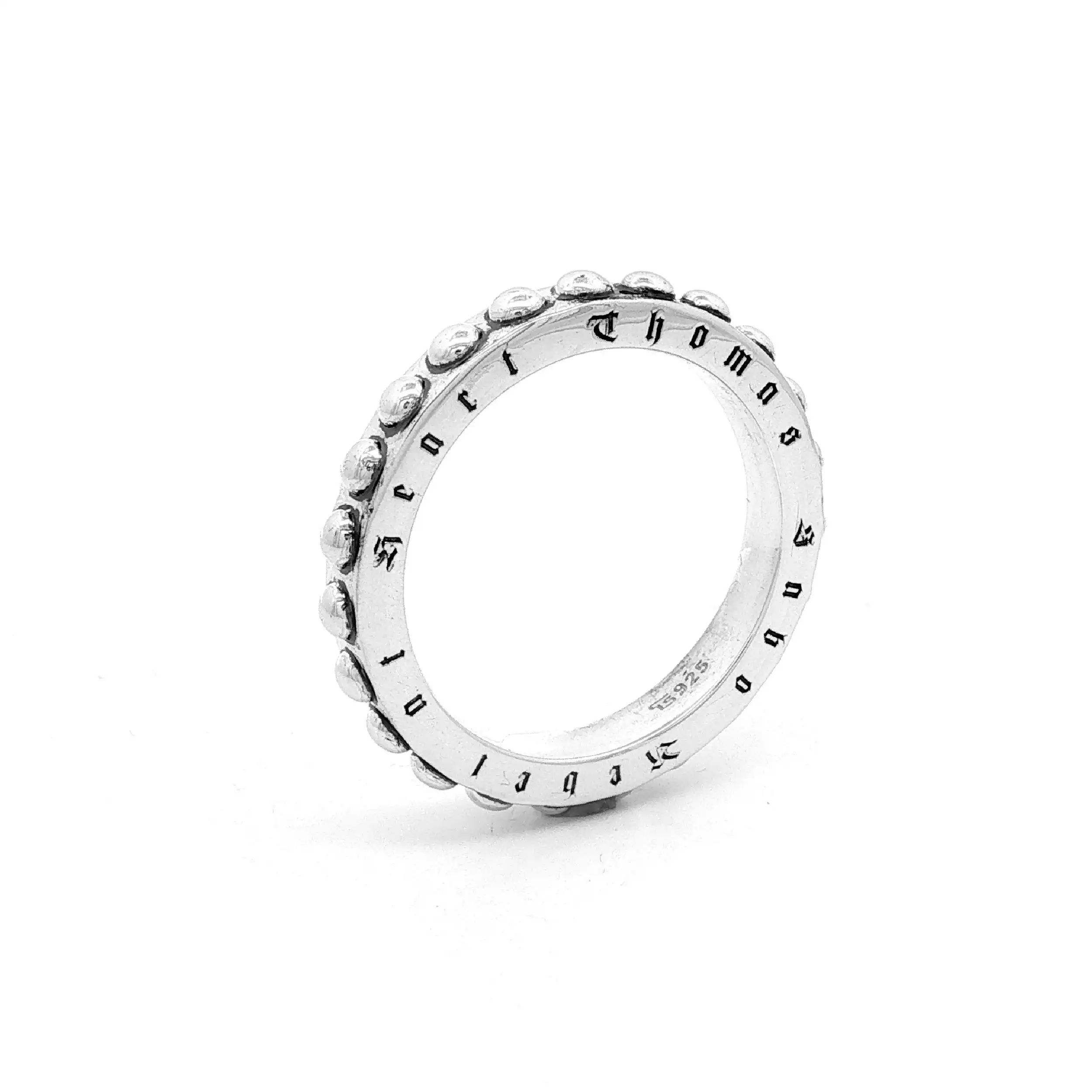Ring Silber Thomas Sabo "Rebel at Heart" Nieten-Optik Ring Silber Thomas Sabo "Rebel at Heart" Nieten-Optik