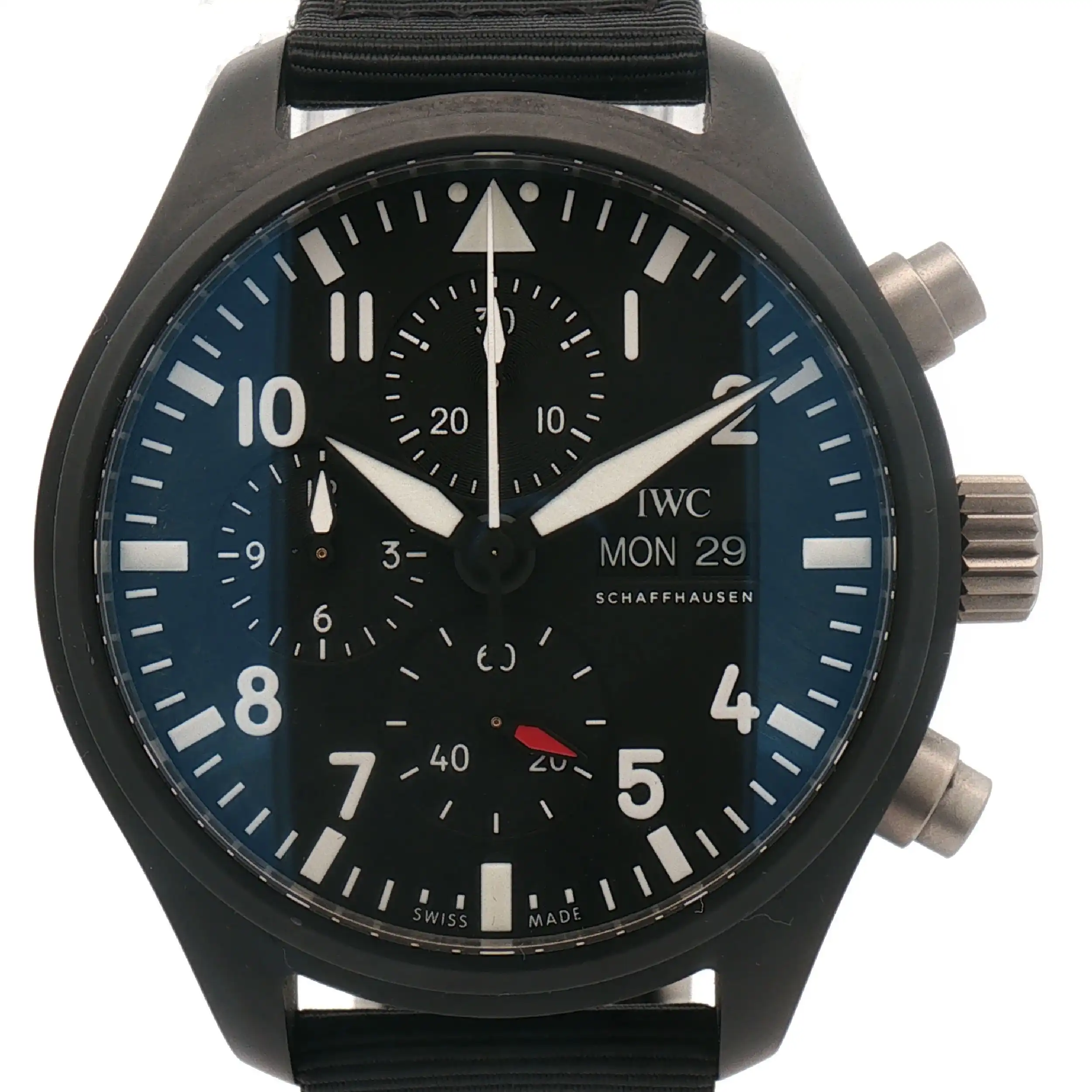 Herrenuhr IWC Chronograph Top Gun