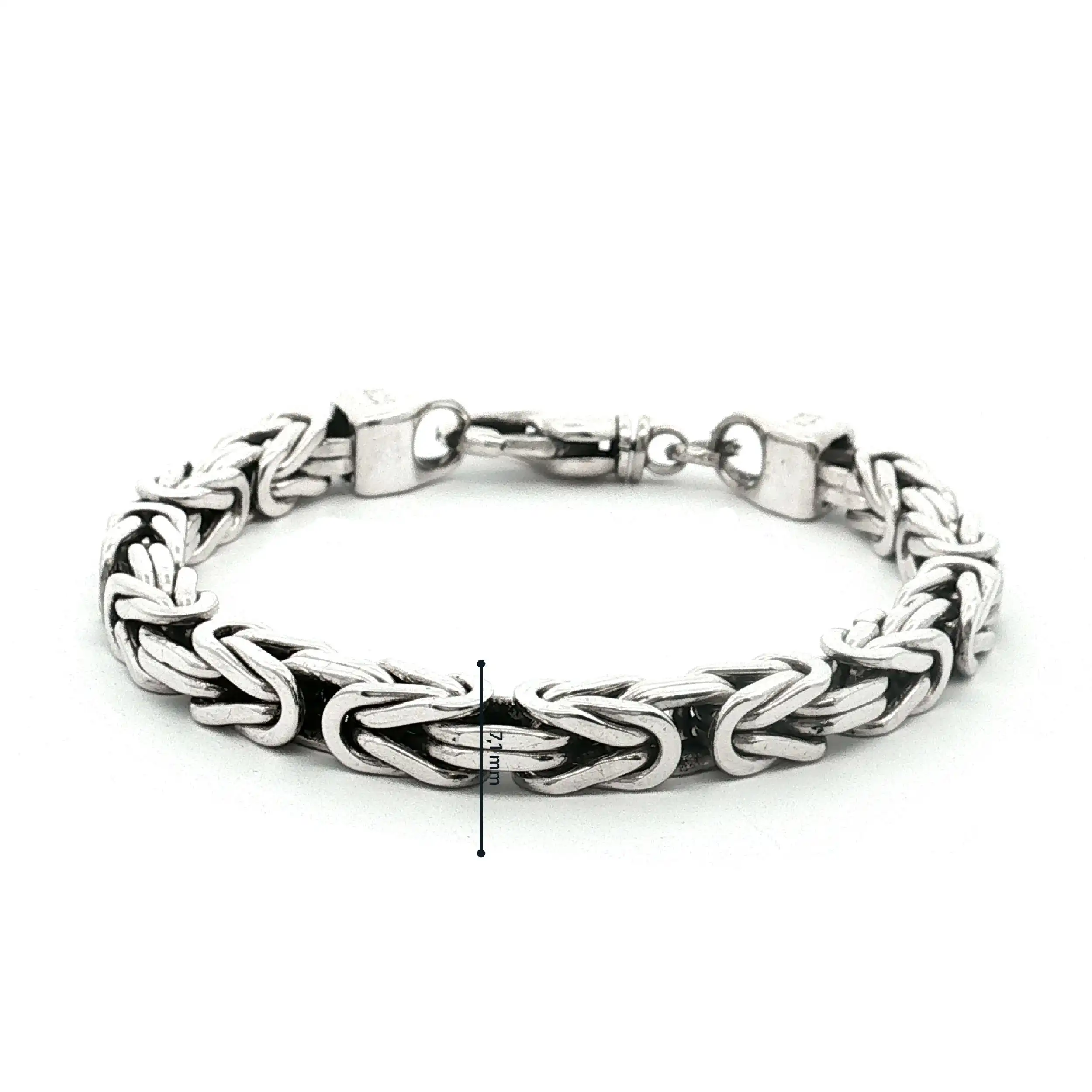Königskettenarmband Silber