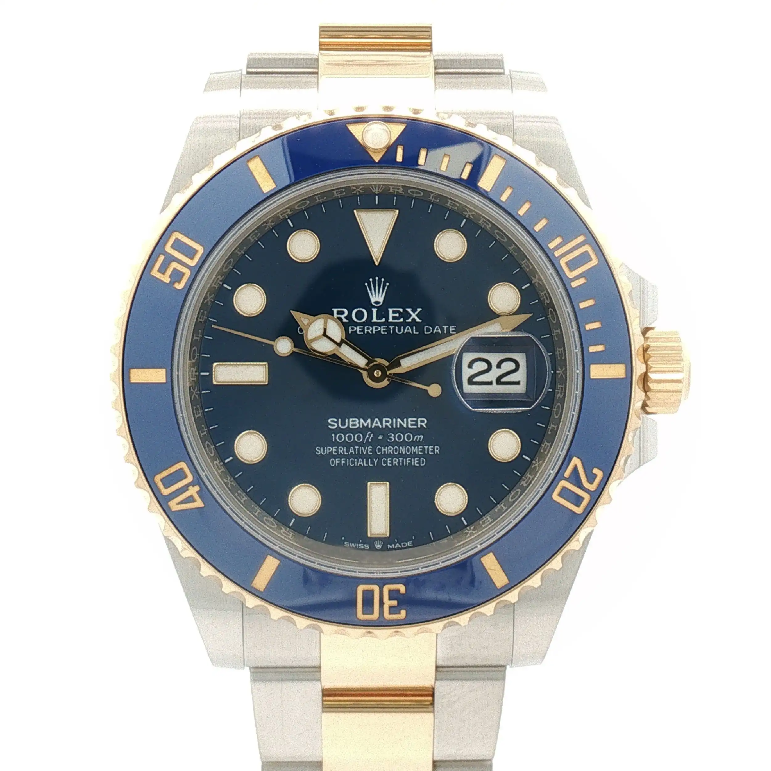 Herrenuhr Rolex Submariner Date im Fullset