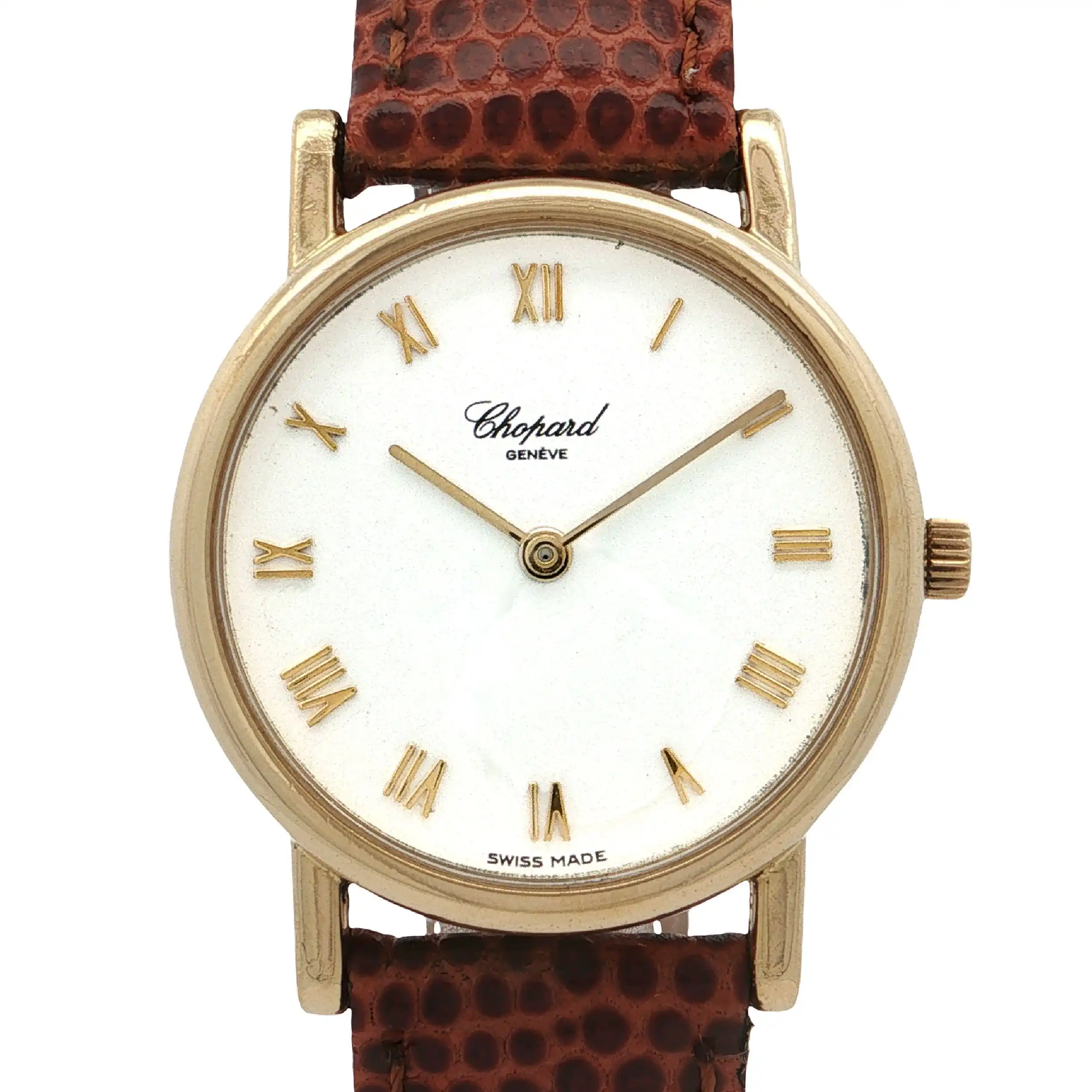 Damenuhr Chopard Classic 27mm Ref.7387 Gelbgold