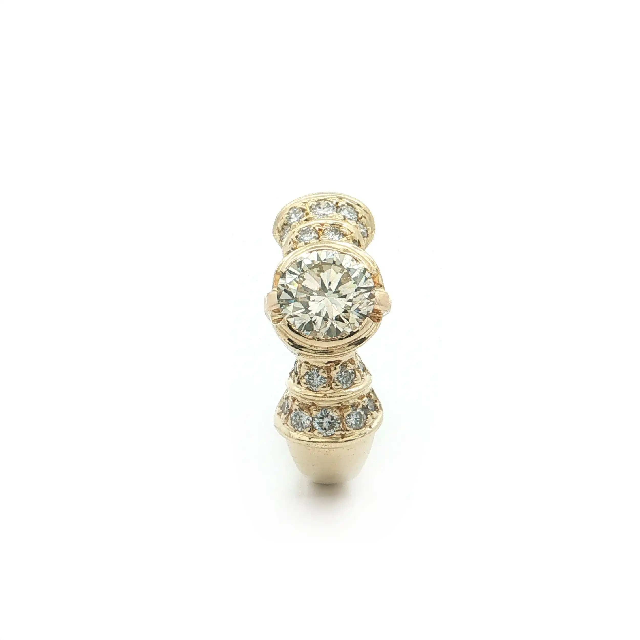 Ring Gelbgold mit Brillanten