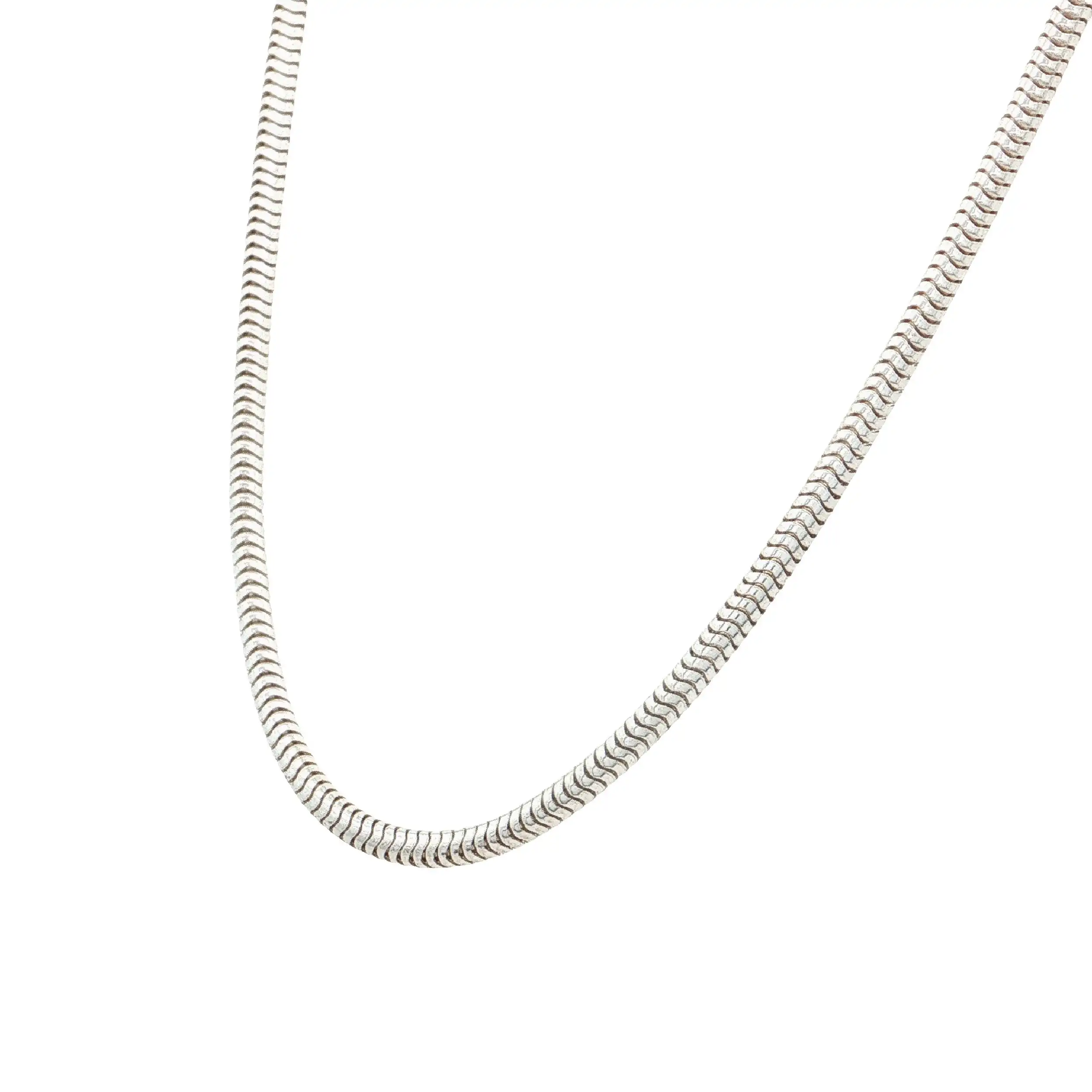 Schlangenkette Silber