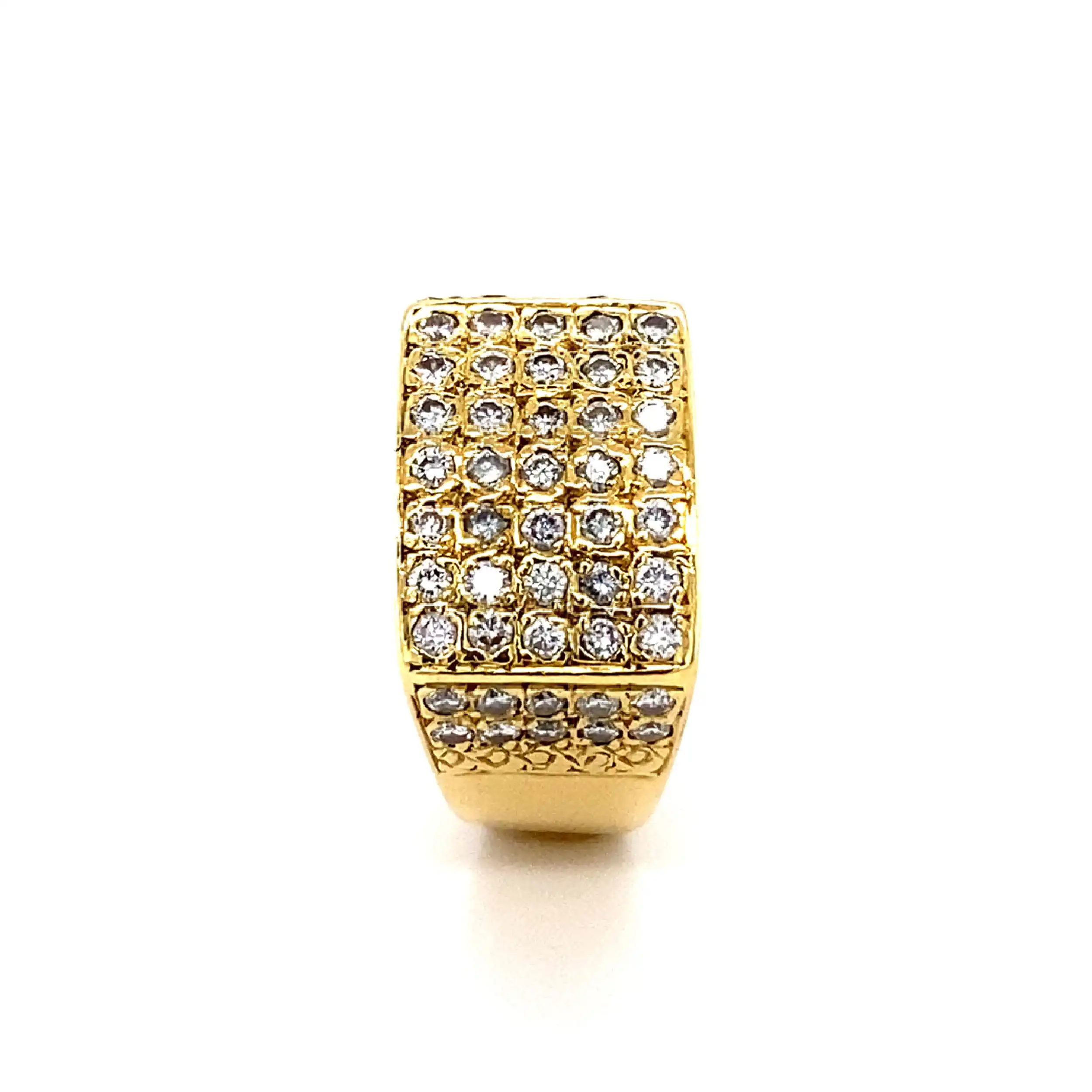 Ring Gelbgold mit Brillanten Ring Gelbgold mit Brillanten