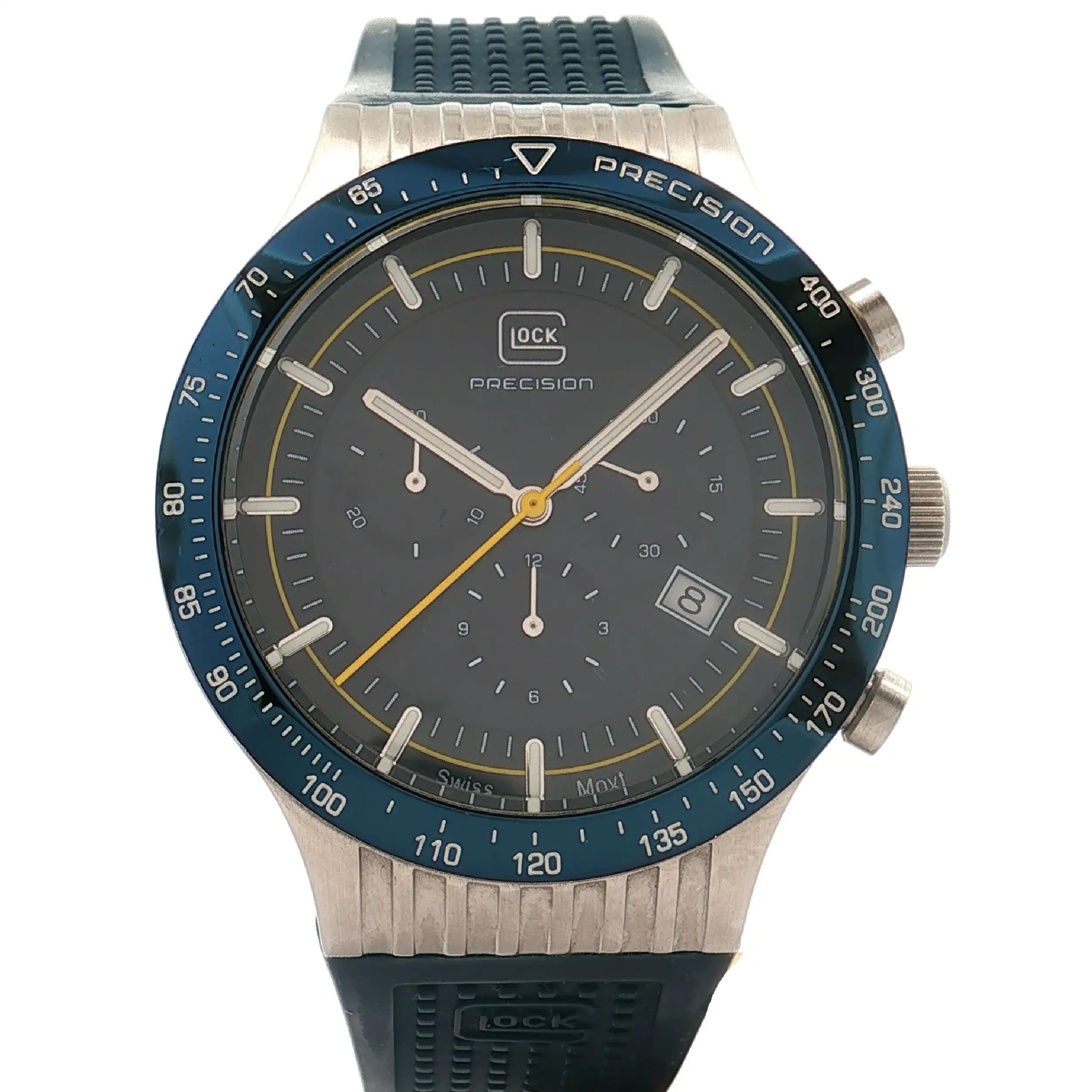 Herrenuhr Glock Precision Chronograph Kautschuk
