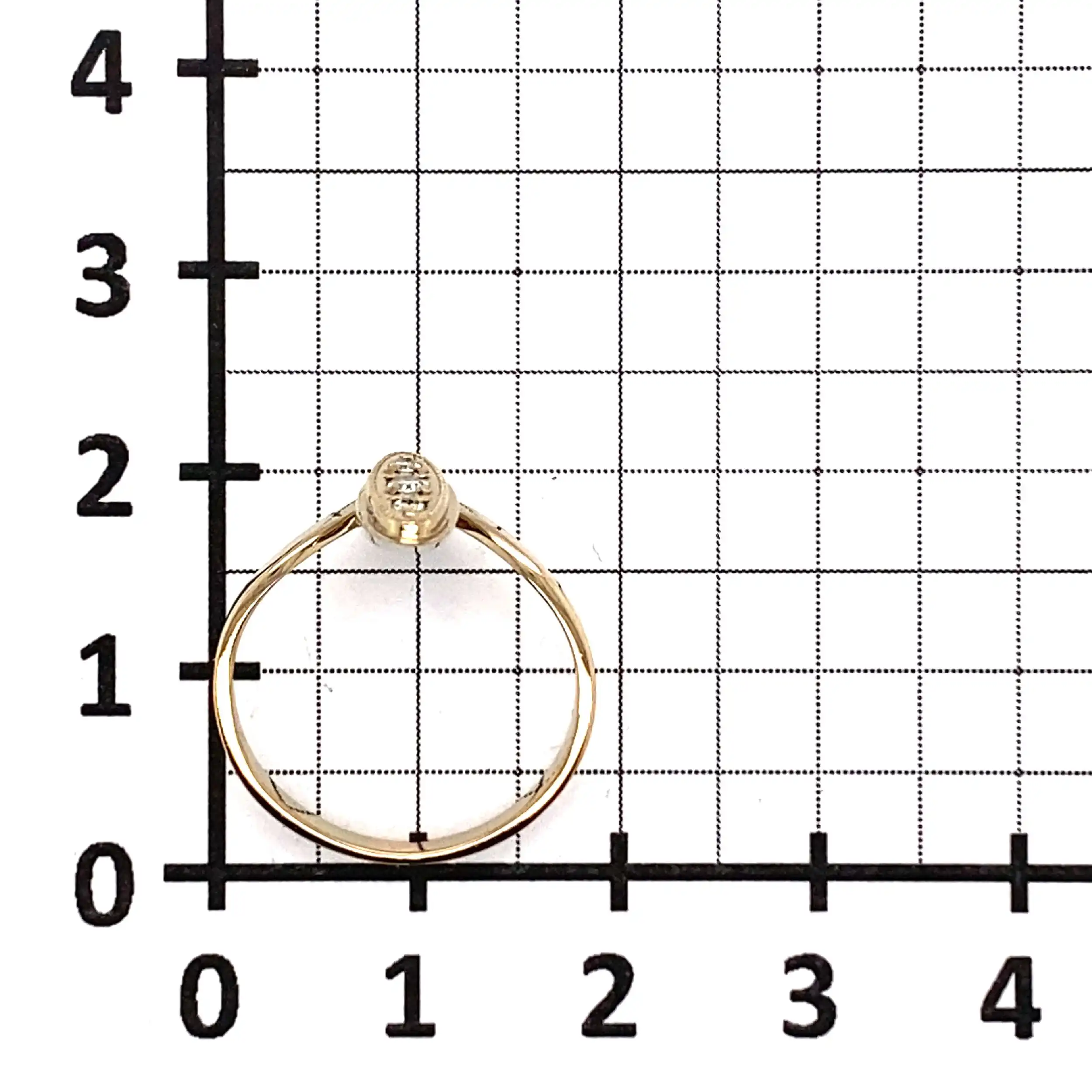 Ring Roségold mit Diamanten