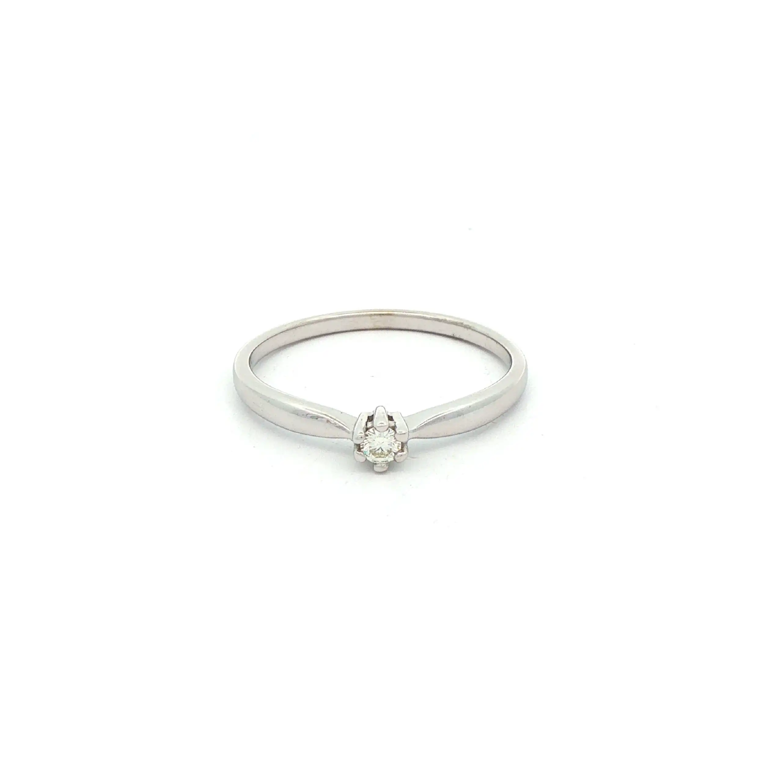 Ring Weißgold mit Brillant