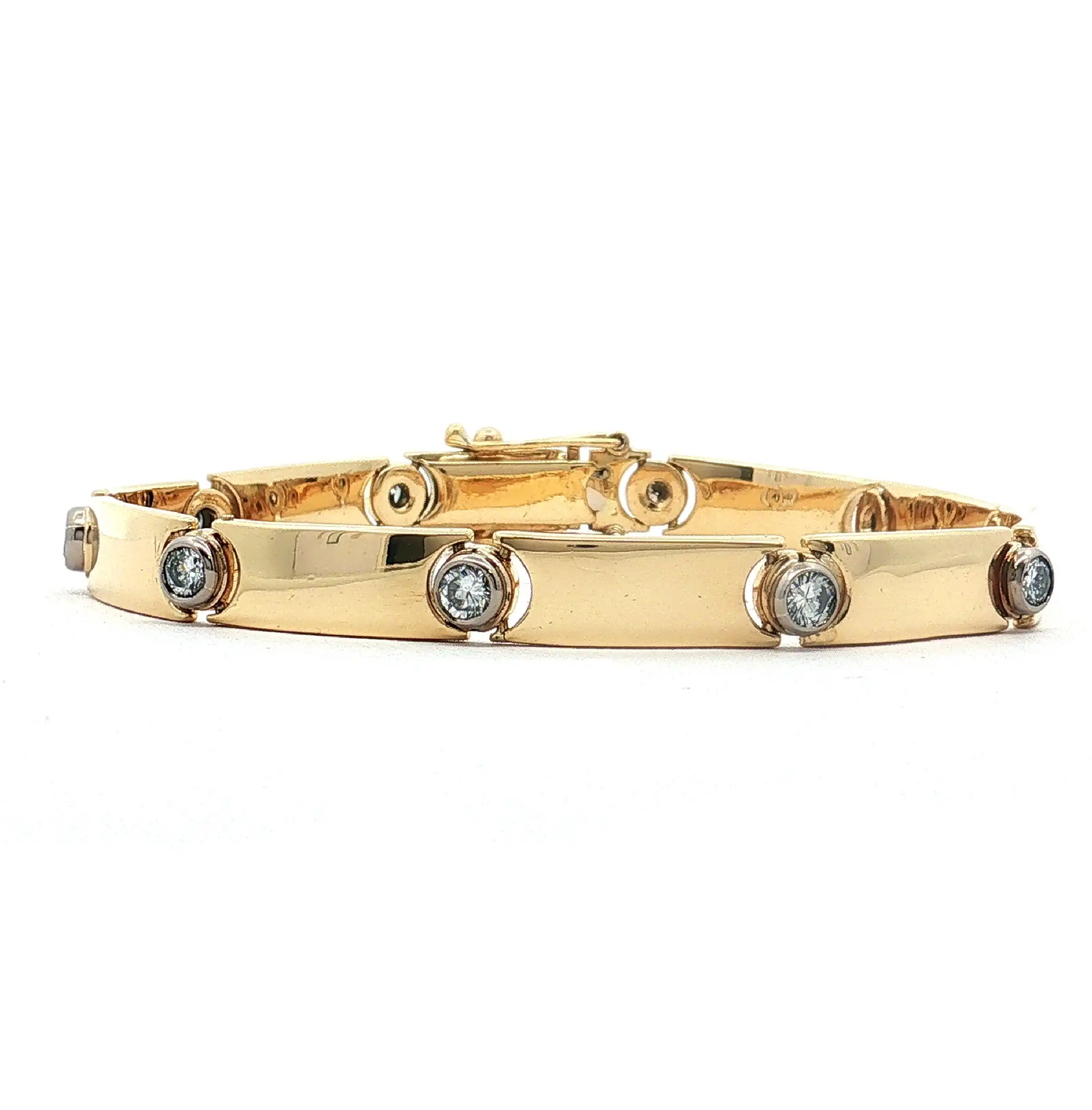 Armband Bicolor mit Brillanten