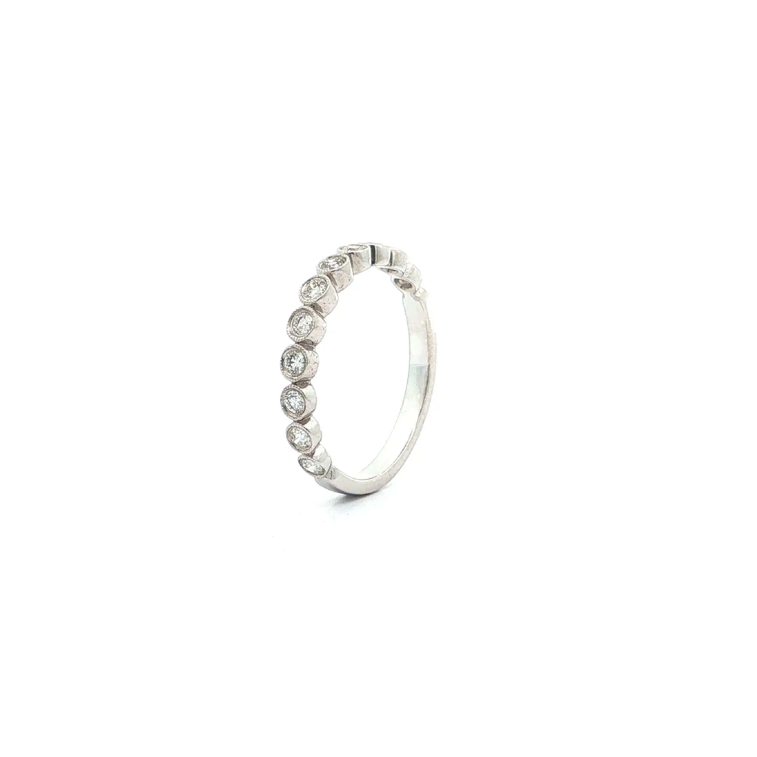 Ring Weißgold mit Brillanten 0,28ct. TW/P1