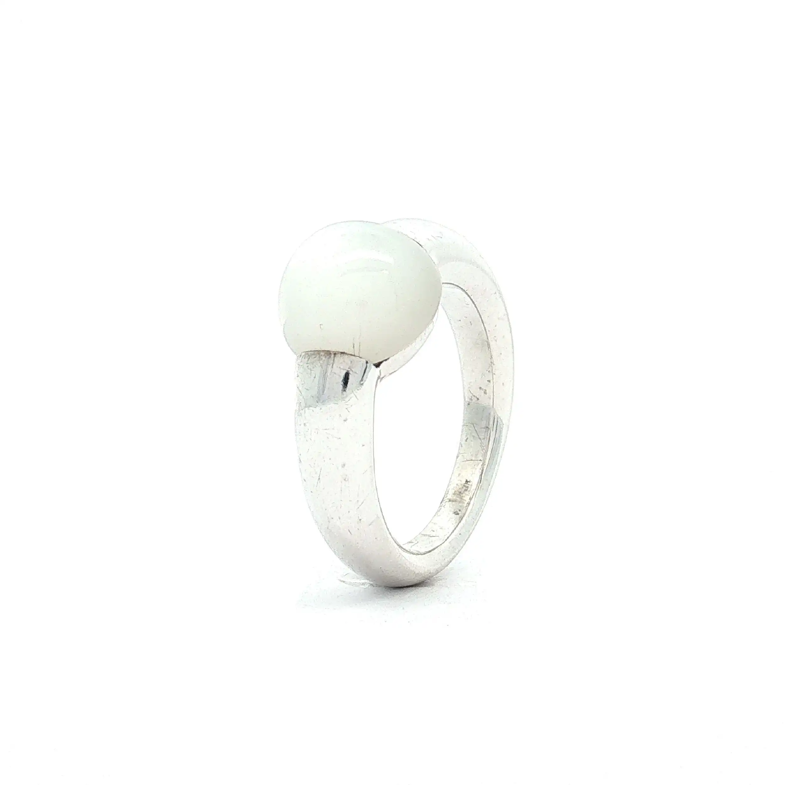 Ring Silber Quinn mit Milchquarz Ring Silber Quinn mit Milchquarz