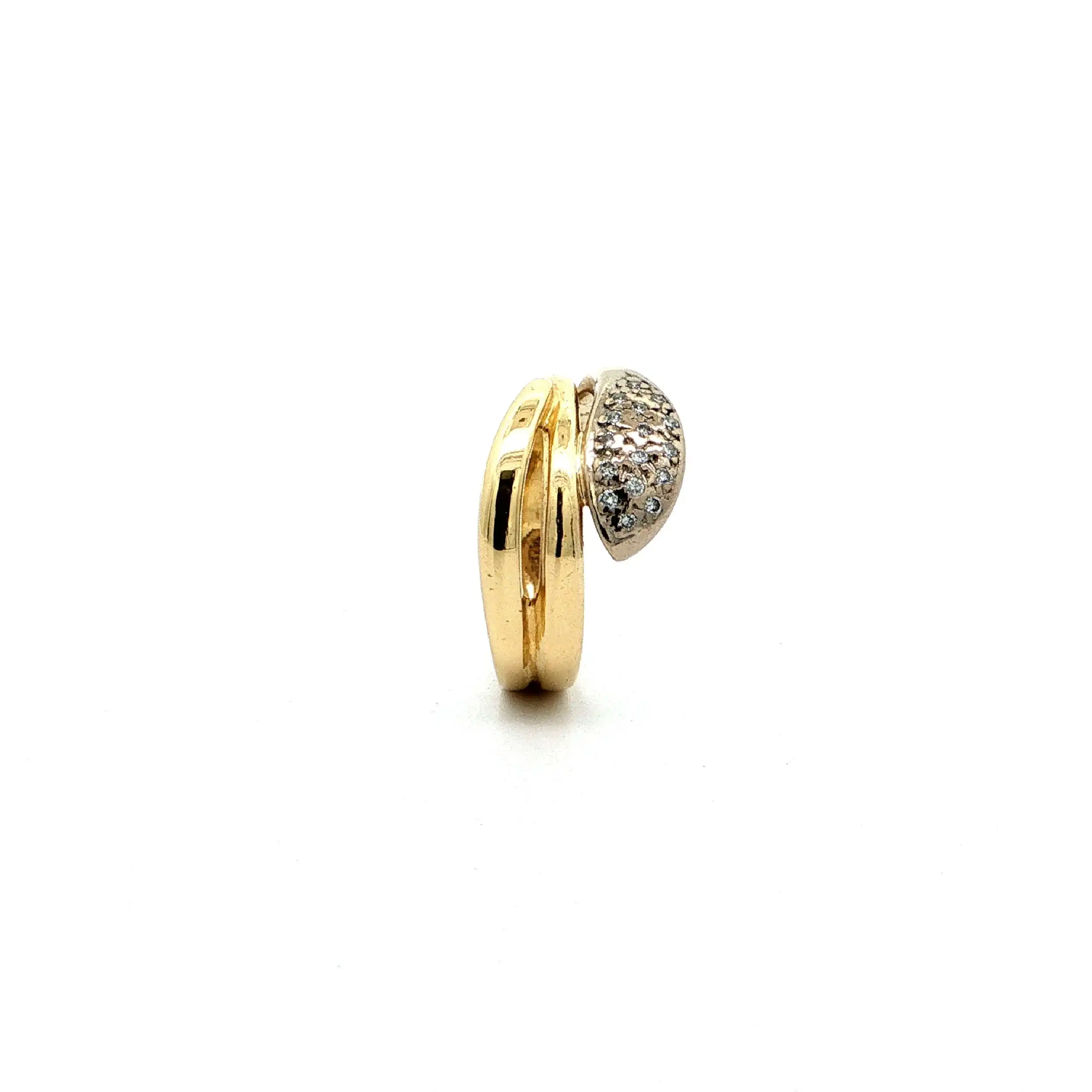 Ring Bicolor mit Brillanten Ring Bicolor mit Brillanten